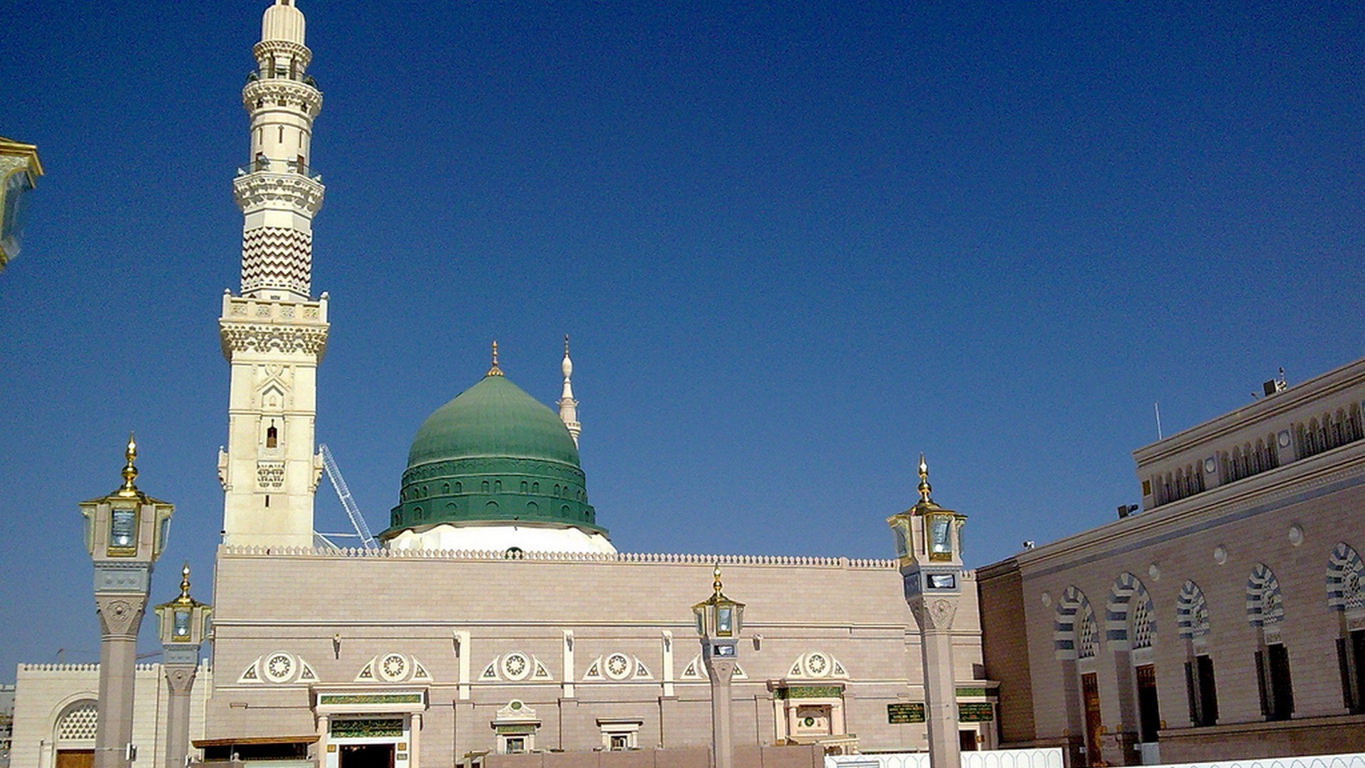 1920x1080 Hd Free Madina Shareef Top Best Place Wallpapers 1920x1080