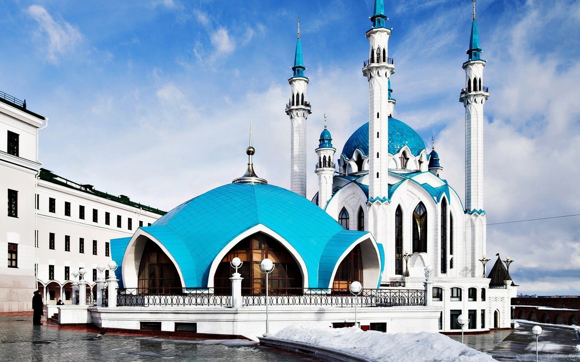 Download Beautiful Mosque Wallpaper 1920x1200