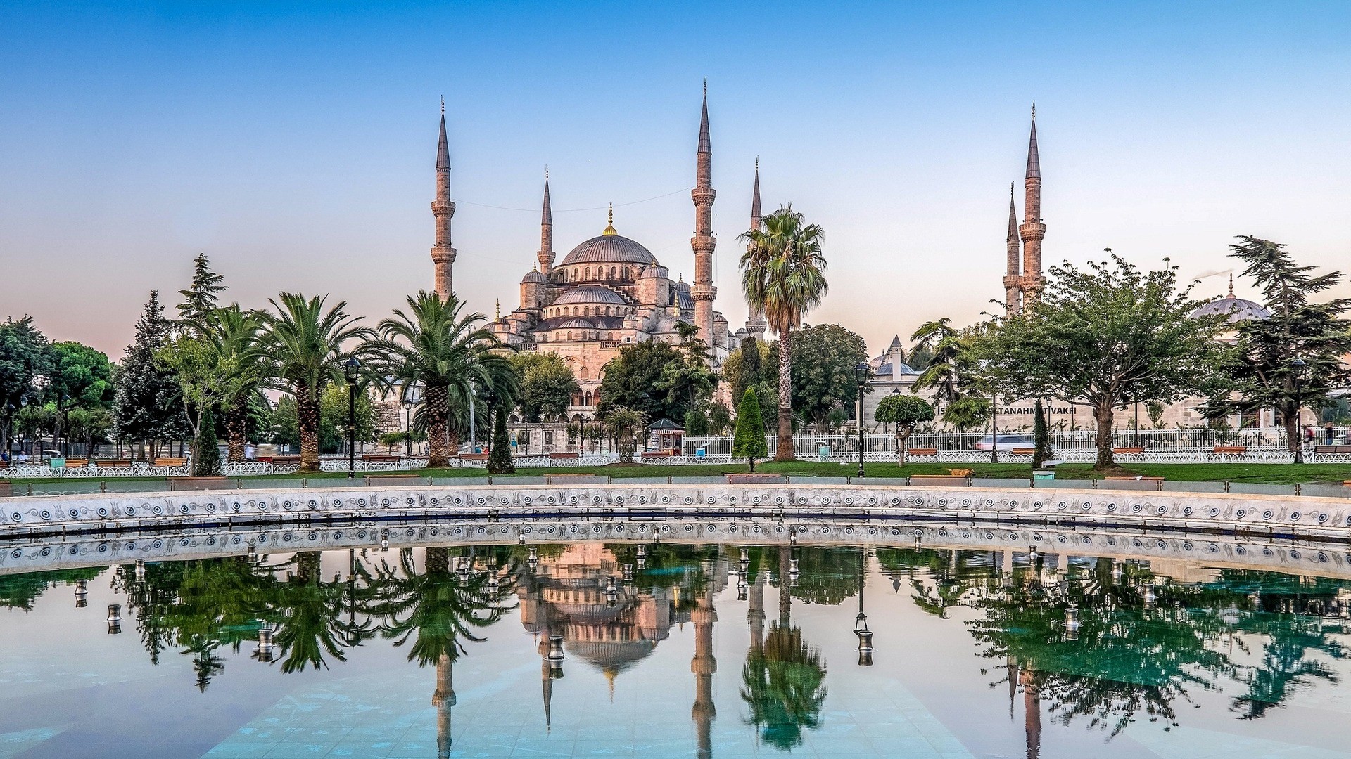 1920x1080 Wallpaper Blue Mosque Sultan Ahmet Mosque Istanbul Turkey 1920x1080