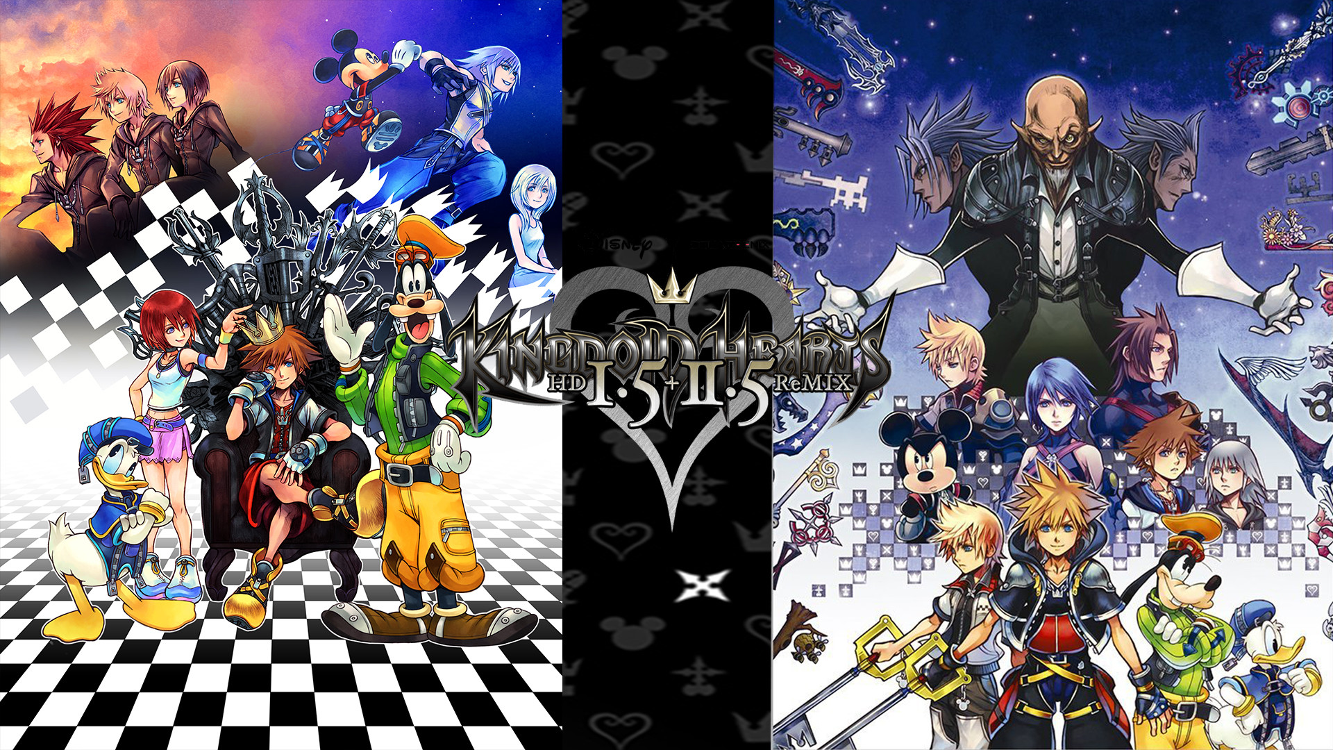 Kingdom Hearts 1 5 2 5 Hd Remix Wallpaper By The Dark Mamba 995 1920x1080