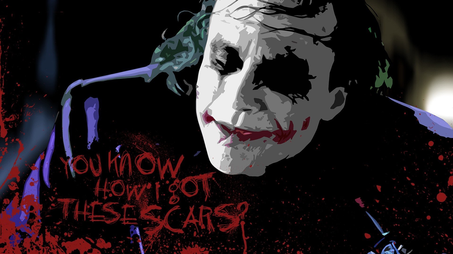 Joker Batman The Dark Knight Heath Ledger Movies 99822 1920x1080