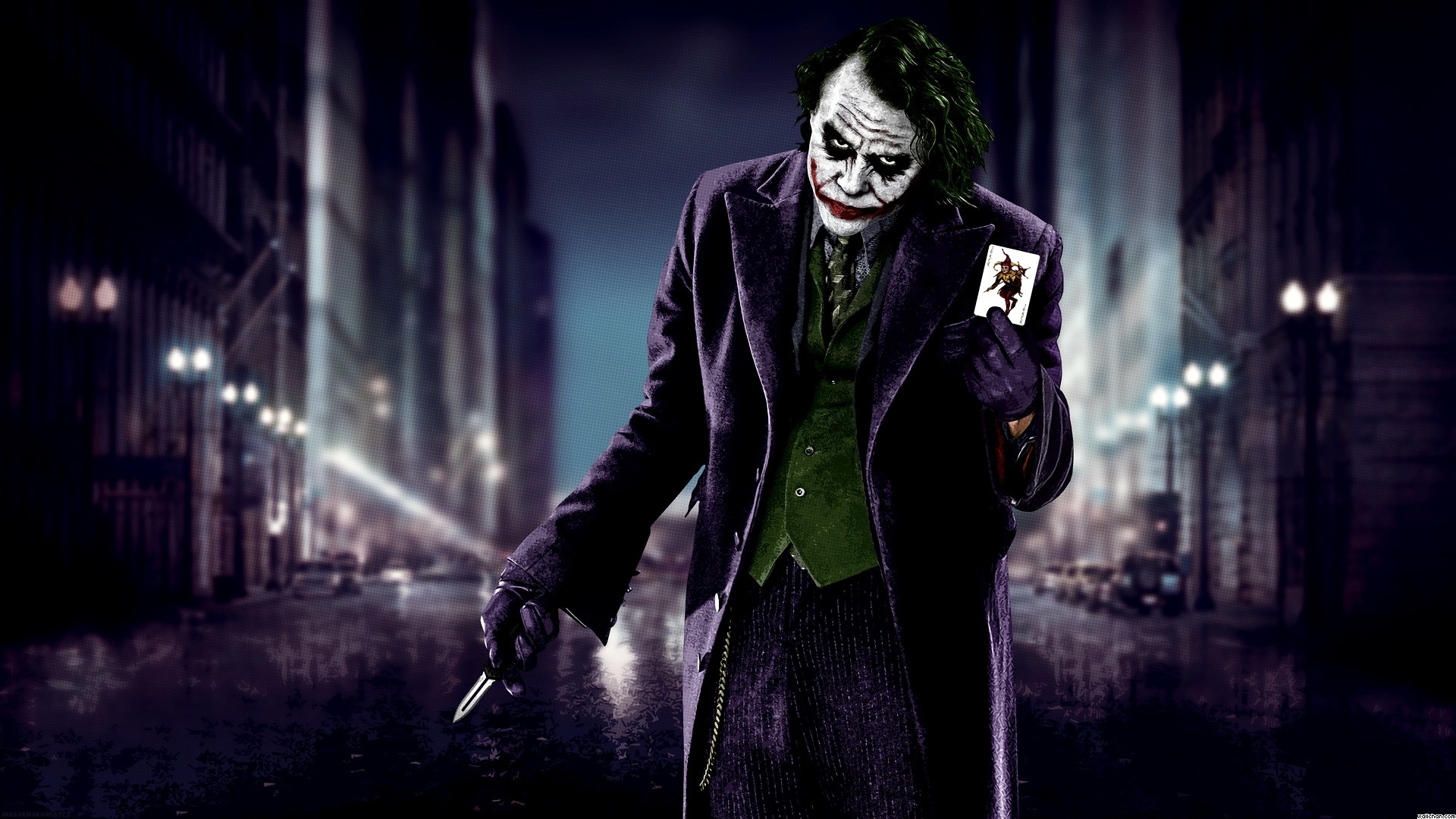 Batman And Jojer Joker City 1920x1080
