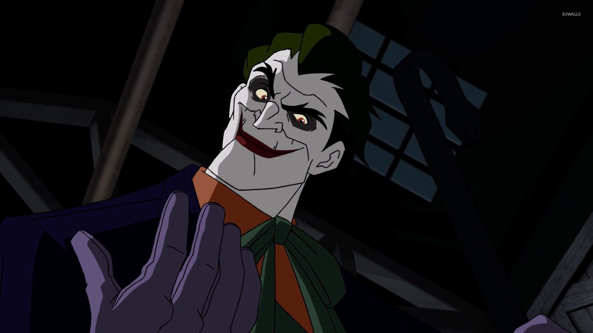 The Joker In Batman Under The Red Hood Wallpaper 1920x1080