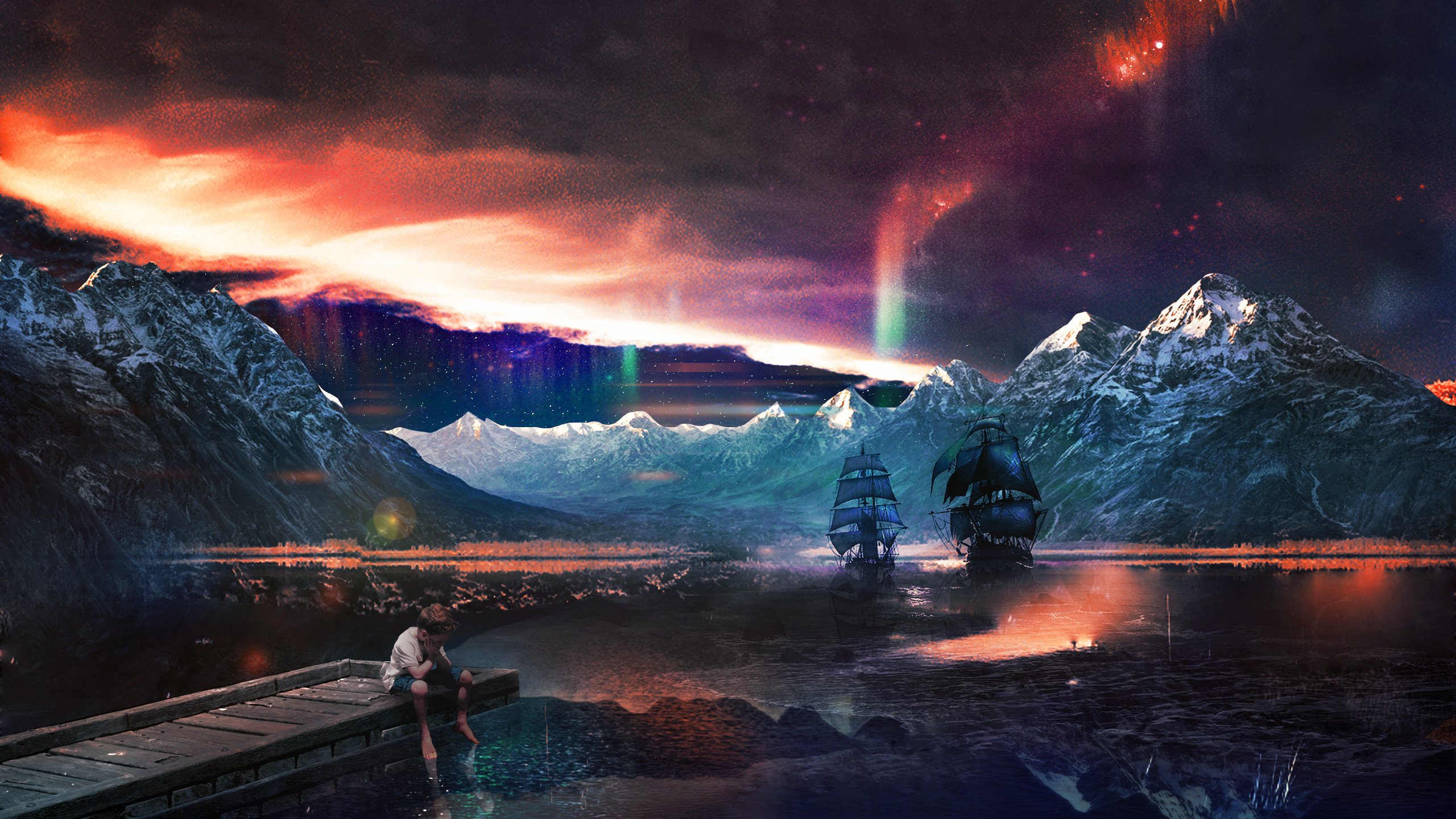 Lake Of Hopes By T1na D7ig2wk 2560x1440