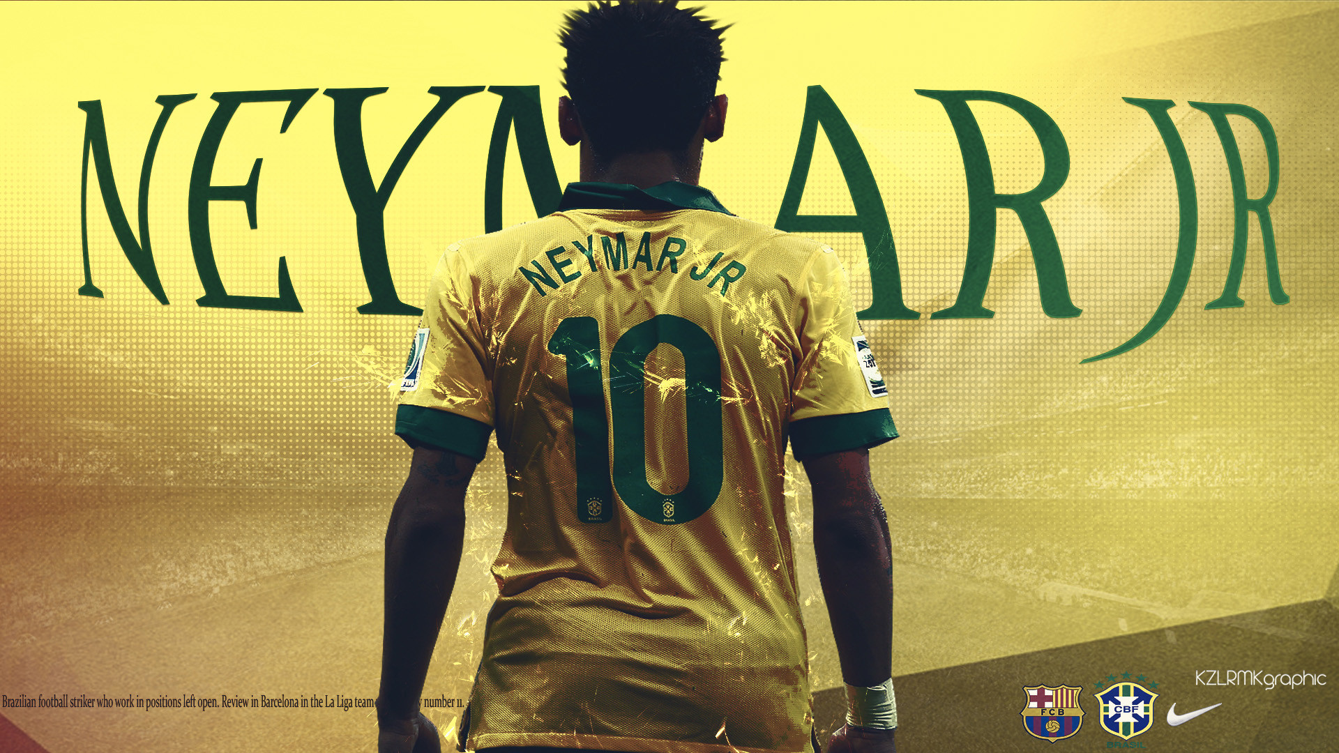 Neymar Wallpaper Brazil 4 1920x1080