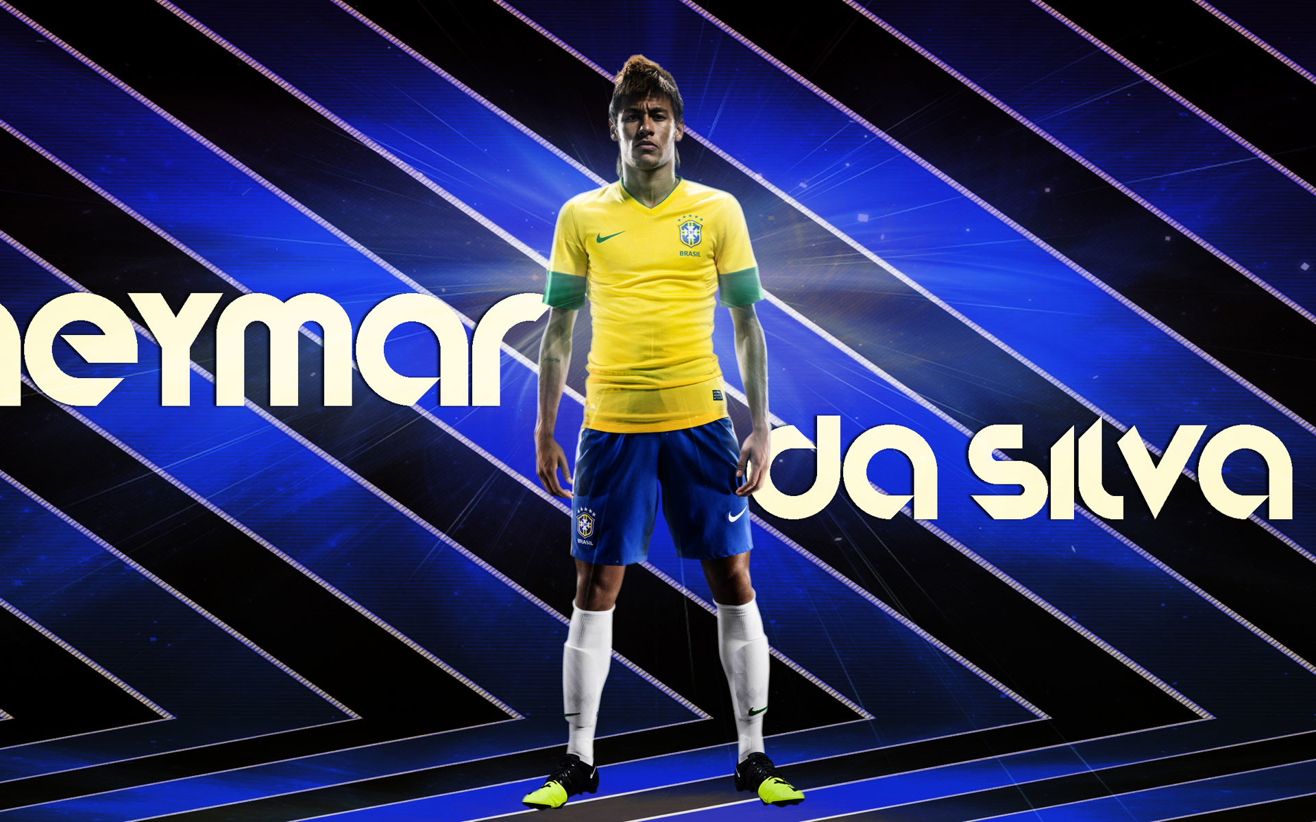 Neymar Da Silva Wallpaper 1920x1200