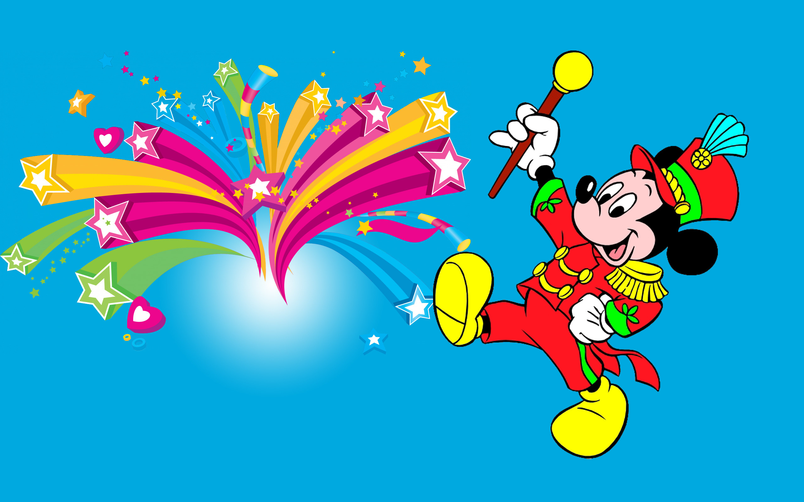 Mickey Mouse Parade Celeb 2560x1600