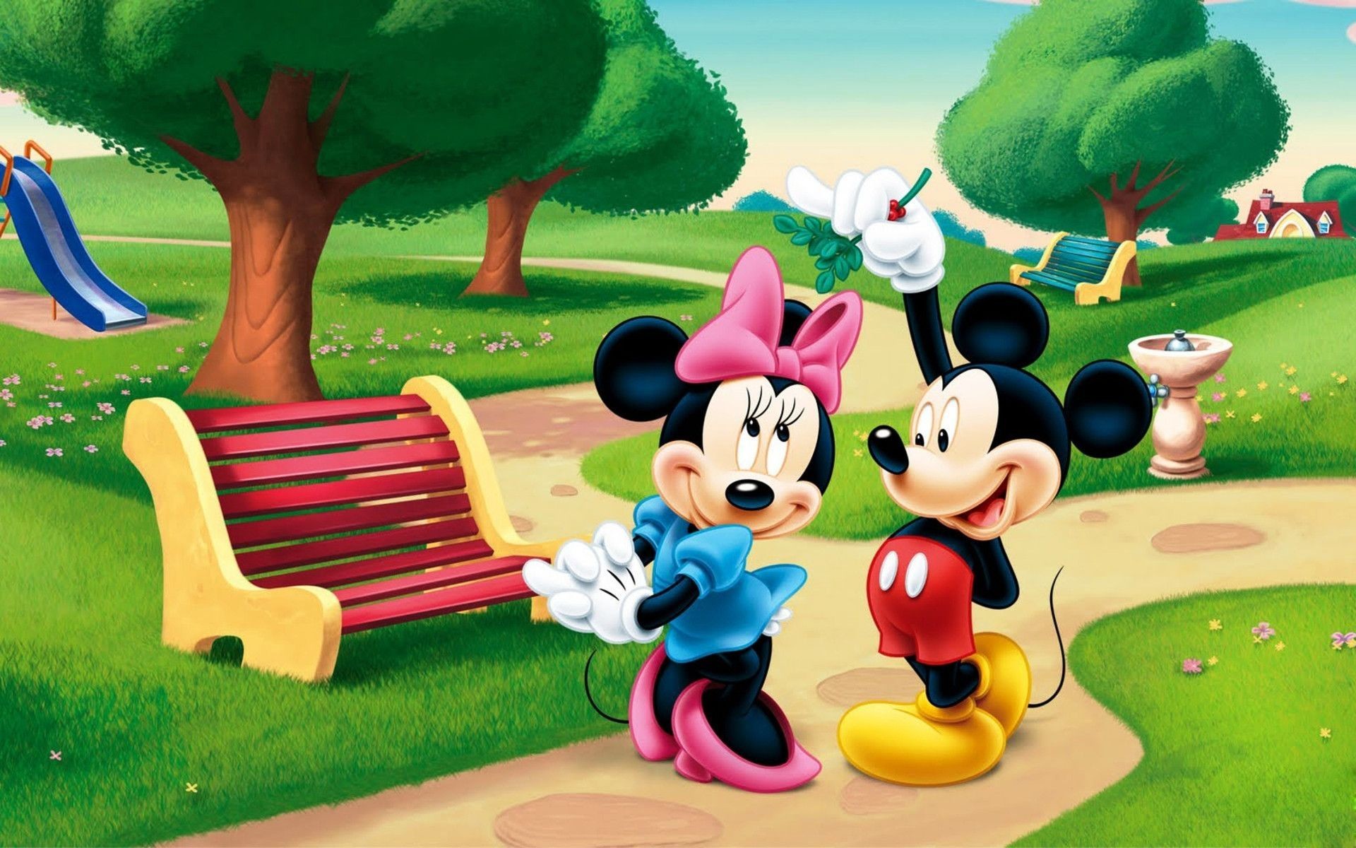 Mickey And Minnie Mouse Wallpapers 1920x1200