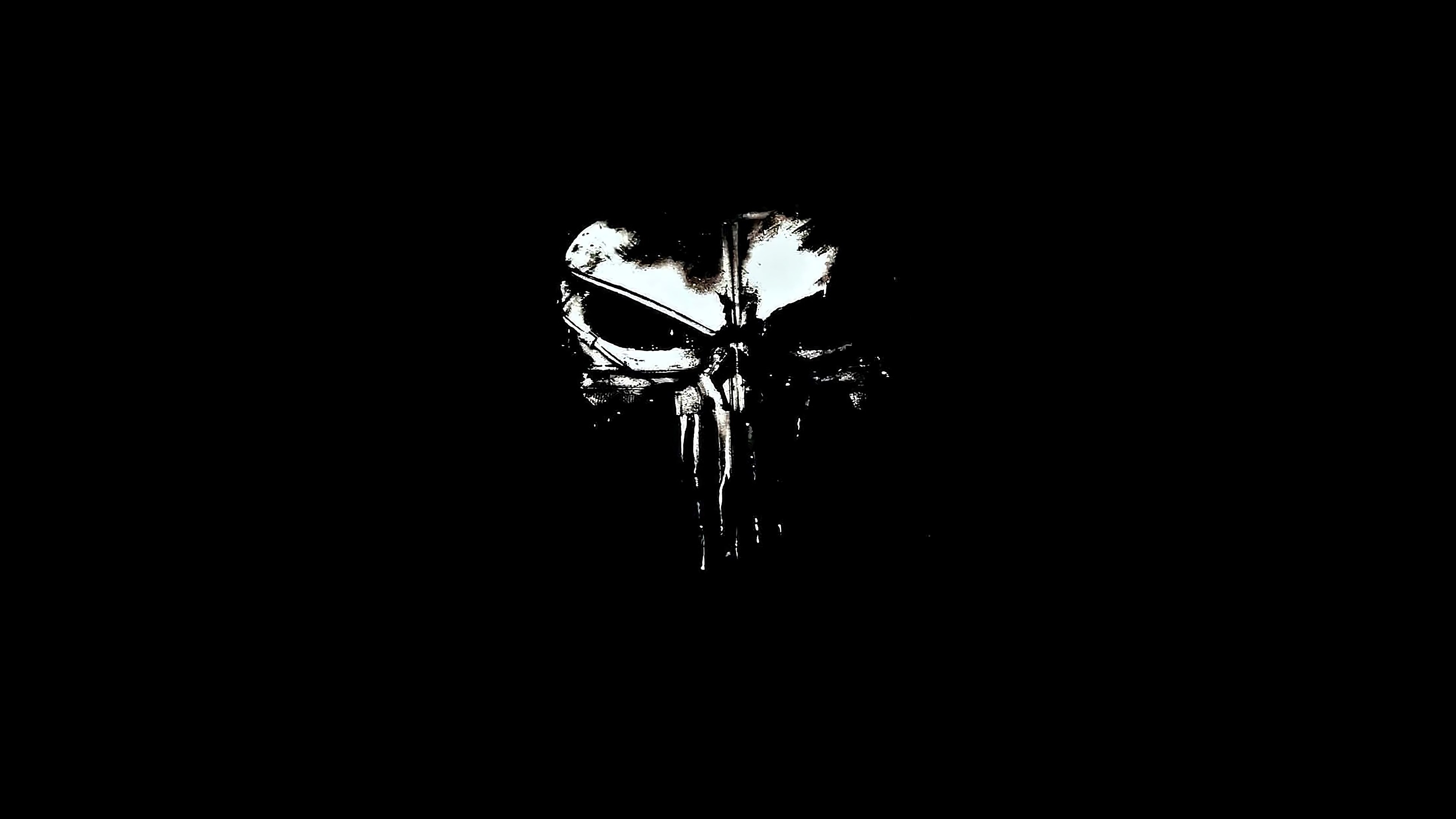 Punisher Logo Hd Pictures Punisher Skull Wallpaper Hd K N W 3840x2160