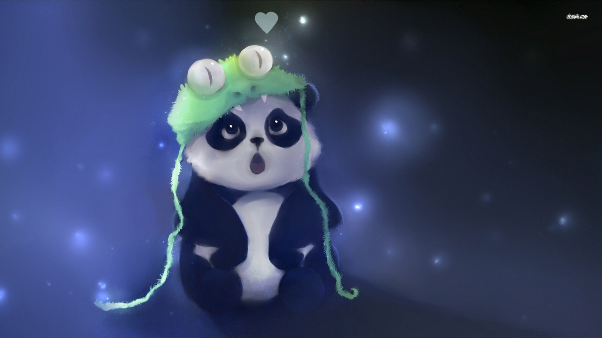 Cute Baby Panda 1920x1080
