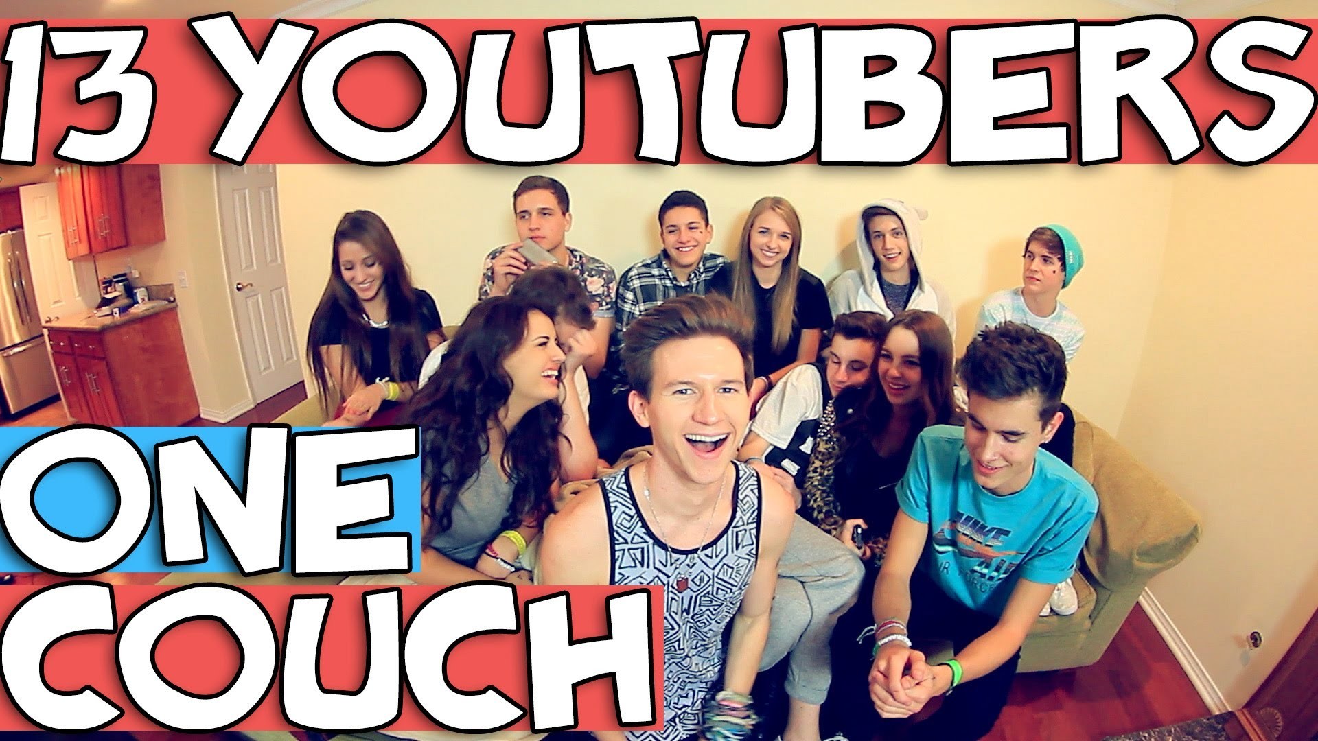 13 Youtubers One Couch Ricky Dillon Youtube 1920x1080