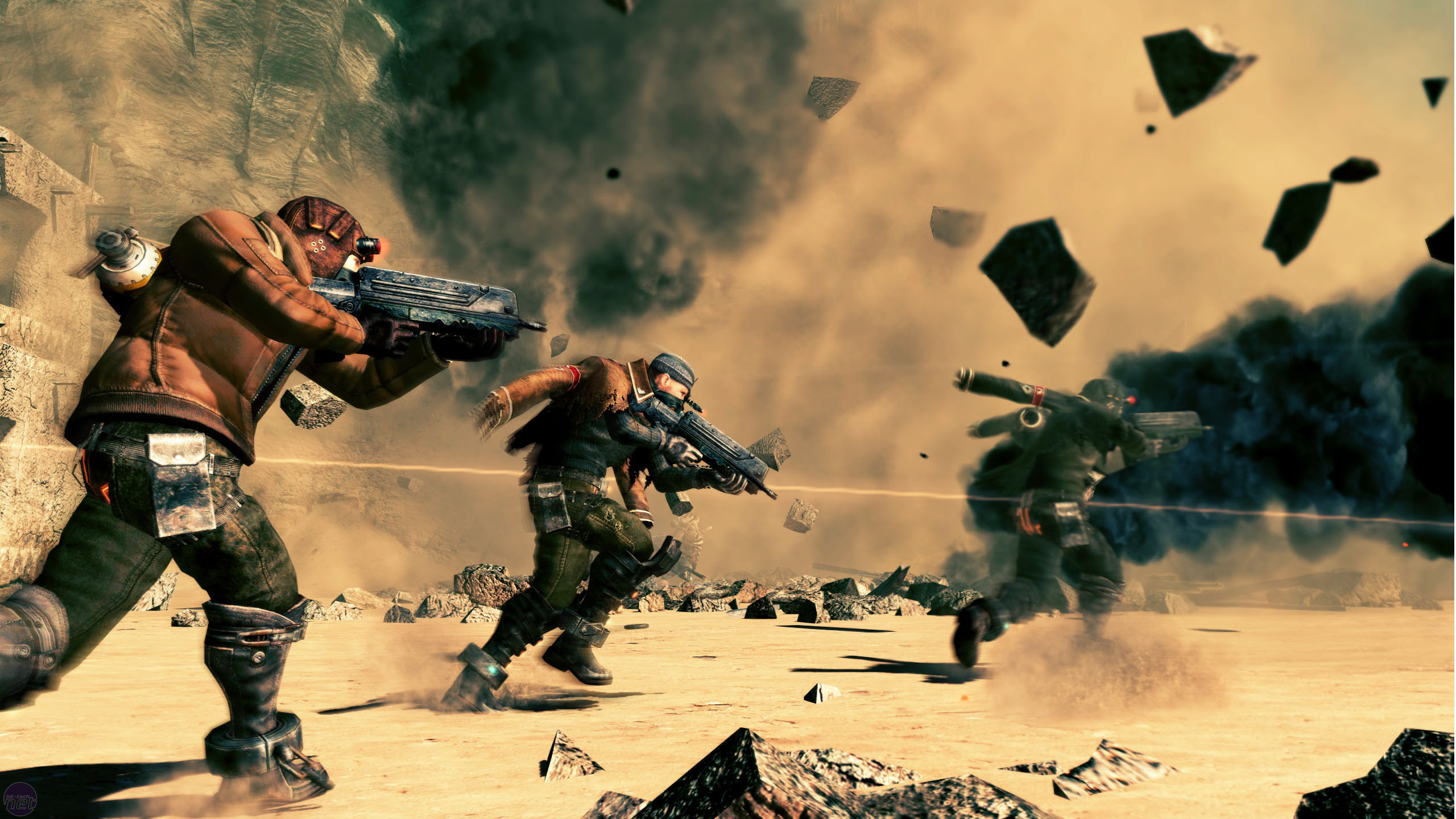 Lost Planet 2 Review Click To Enlarge Underneath The Ice Is A Desert Who Knew 2560x1440