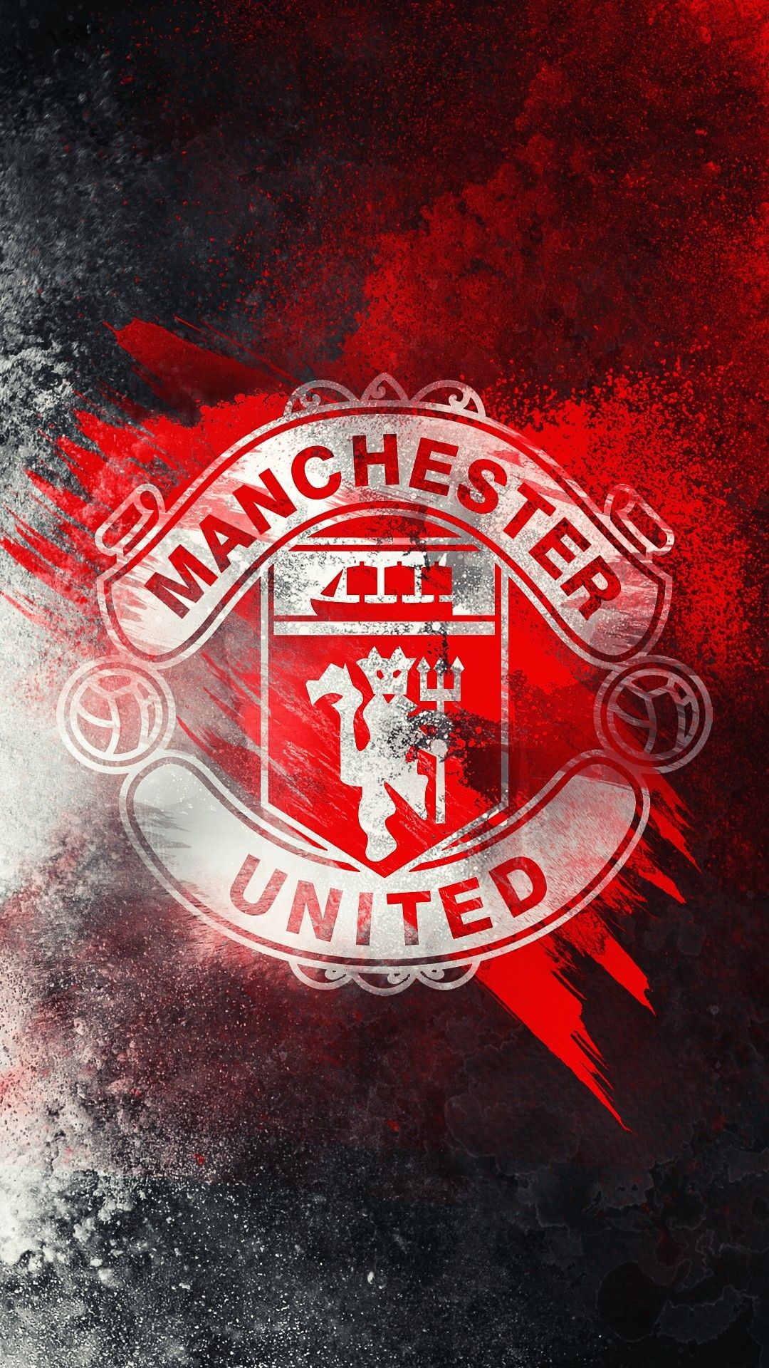 Do This Theme But For The Houses Manchester United Poster Manchester United Wallpaper Manchester 1080x1920