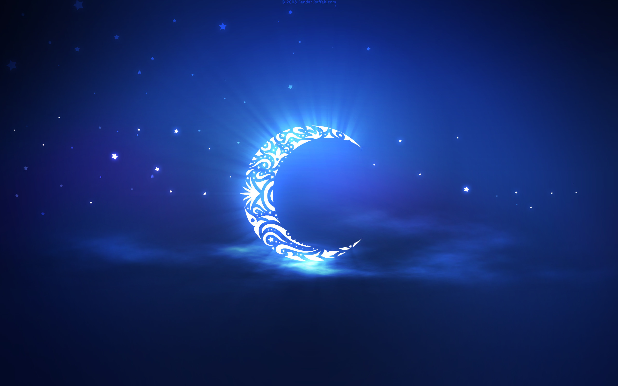 Holy Ramadan Moon 2560x1600