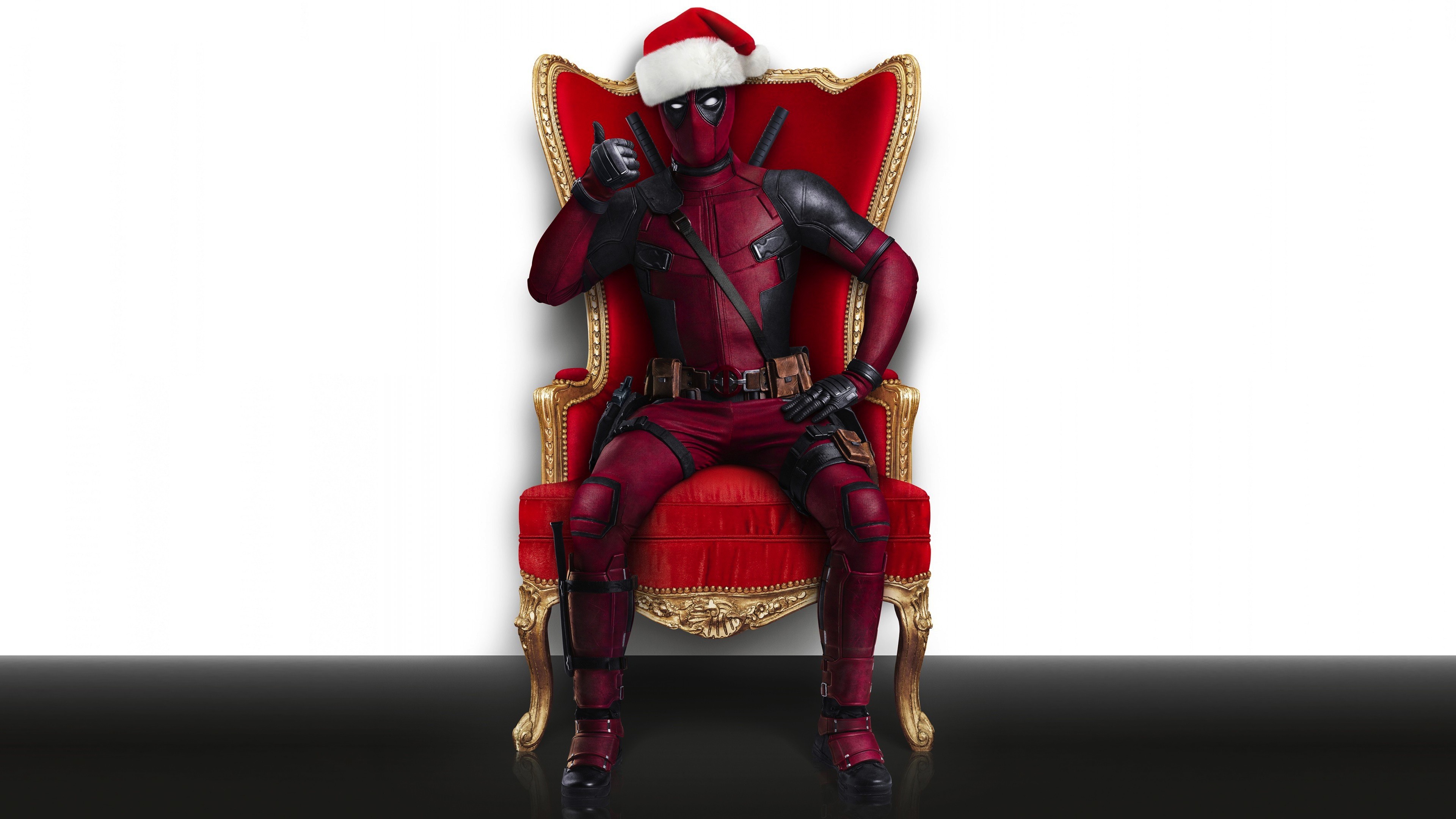 Deadpool Christmas Deadpool Christmas Wallpaper 3840x2160