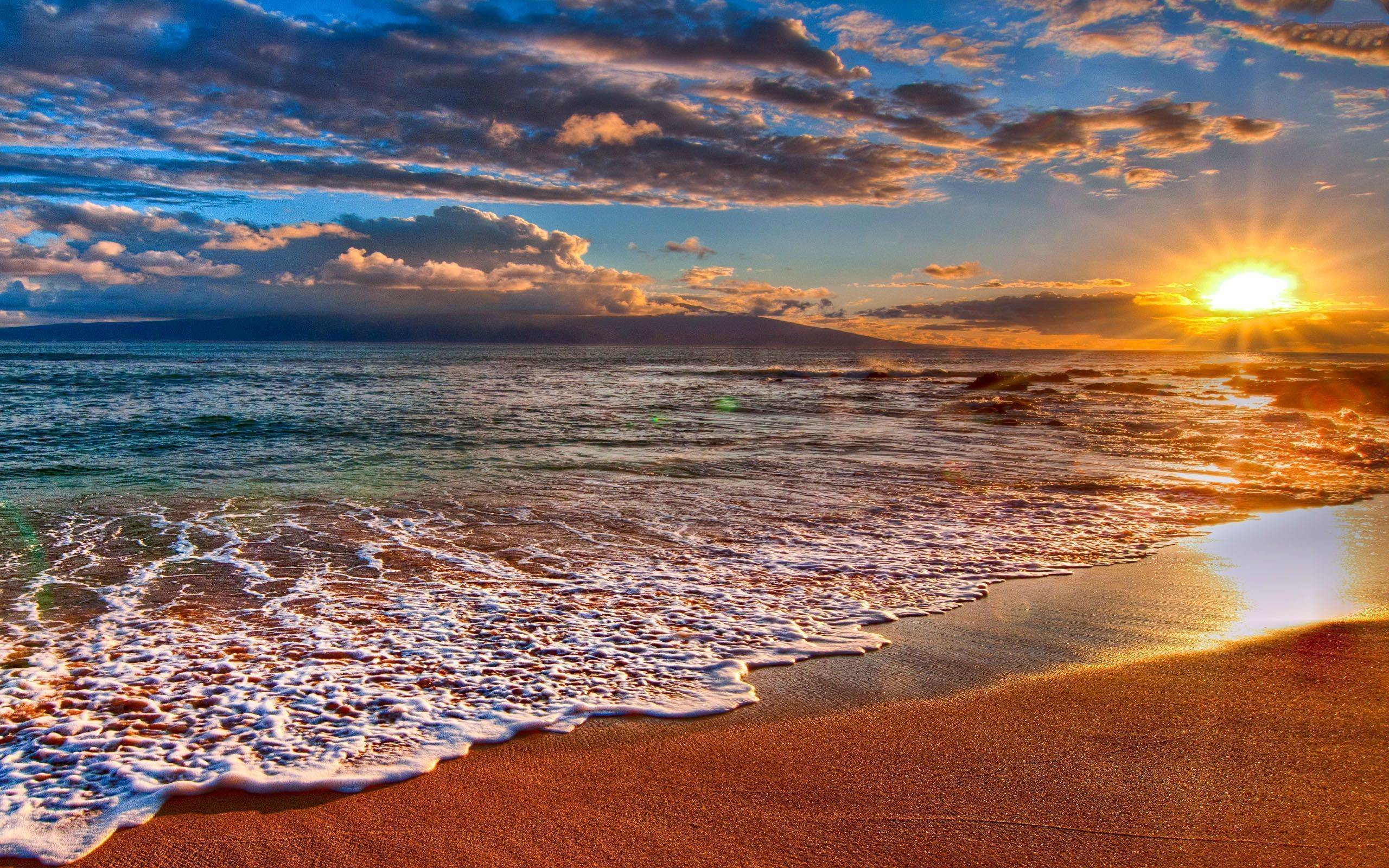 Desktop Backgrounds Beach Sunset Wallpaper 2560x1600