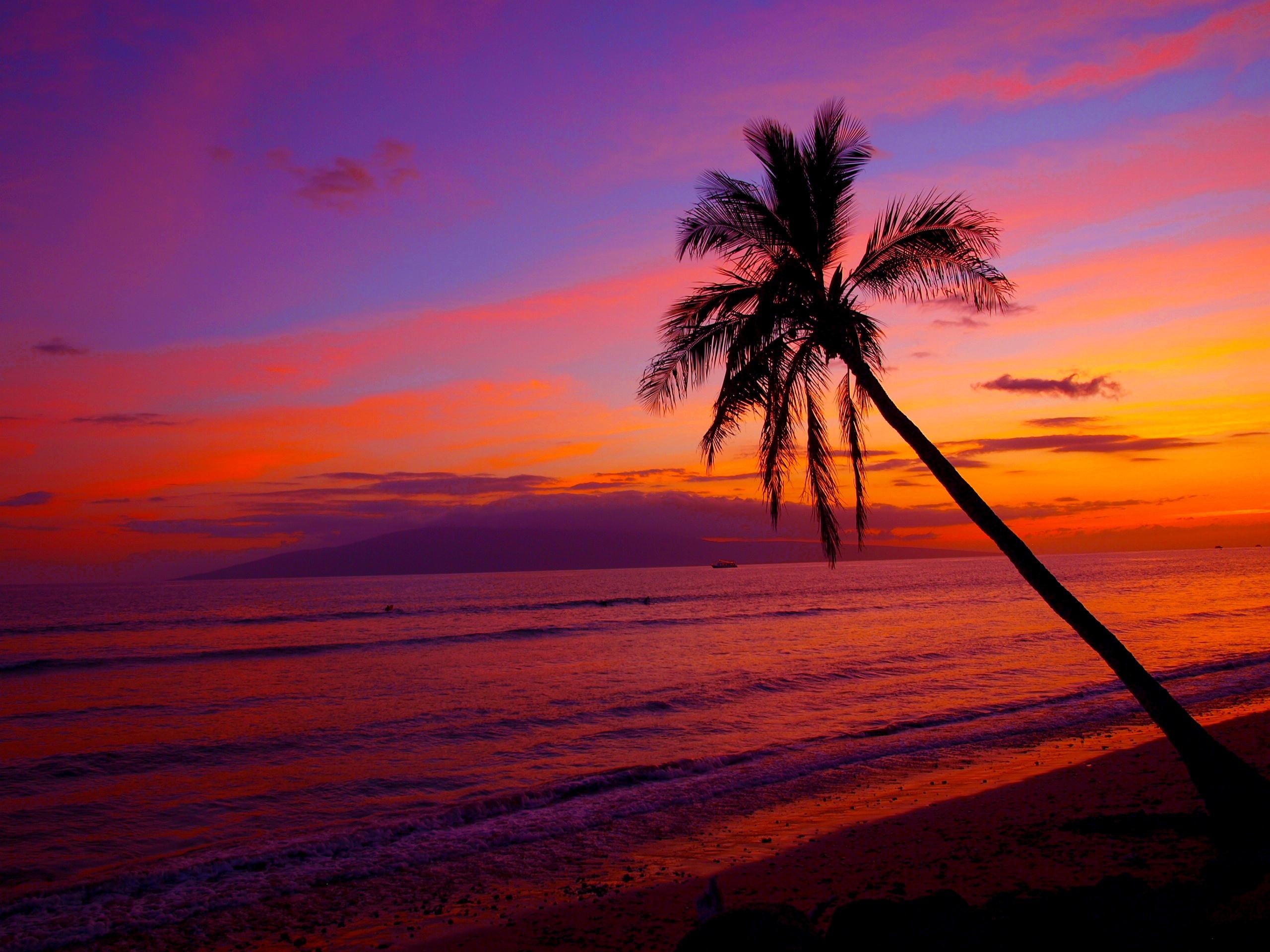2560x1920 Hawaii Sunset Wallpaper Desktop 2560x1920
