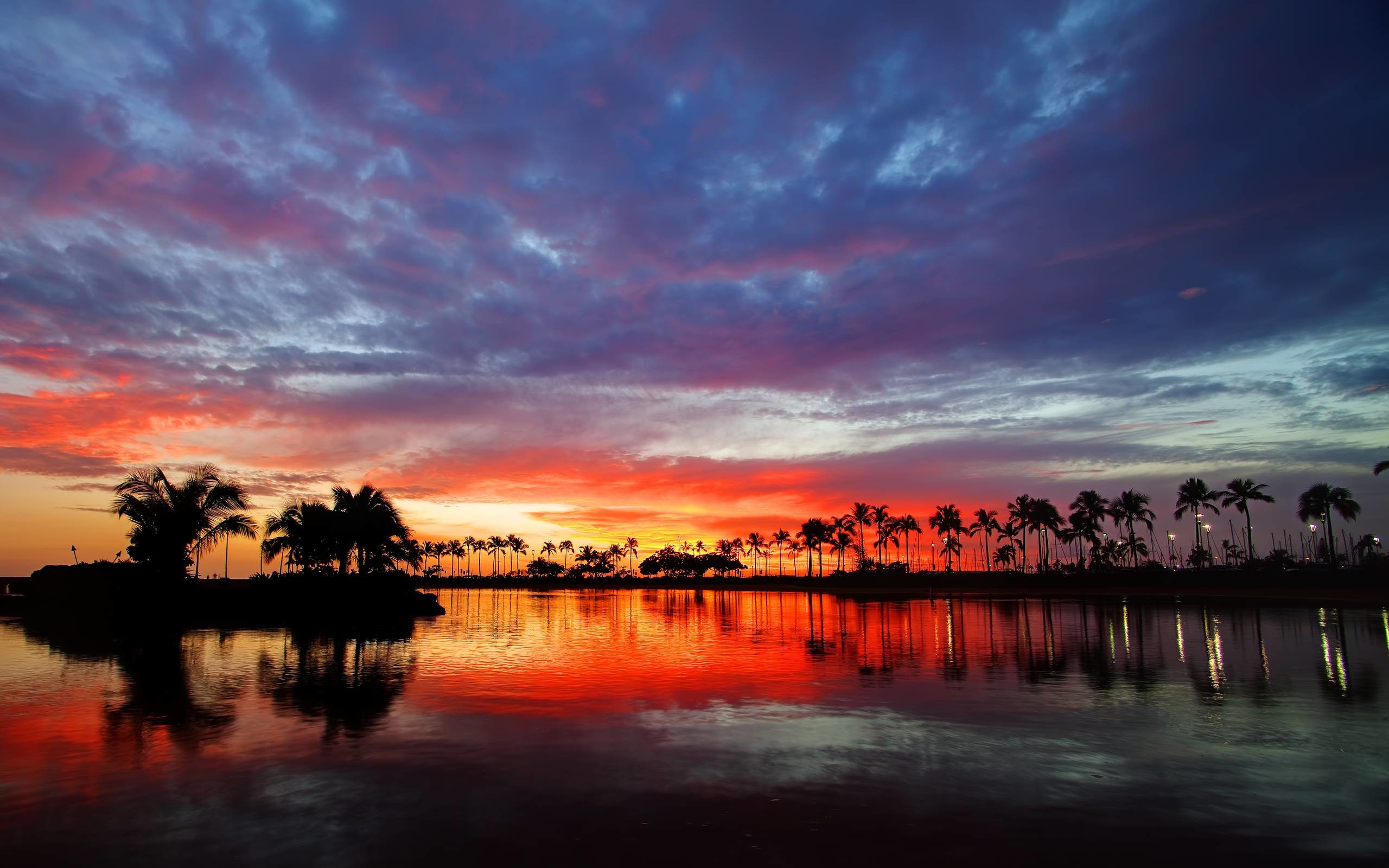 Hawaii Sunset Wallpaper 2560x1600