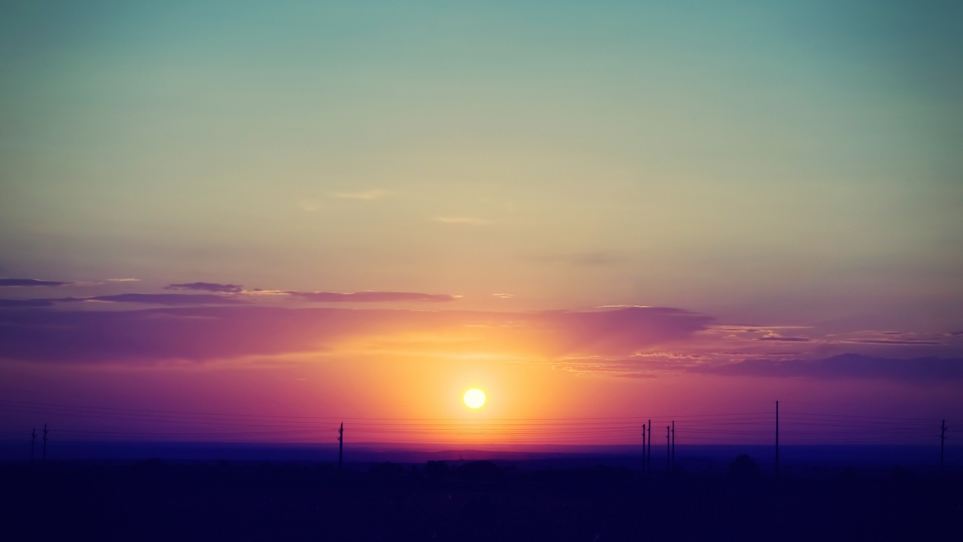 Colorful Beautiful Sunset Image 1920x1080