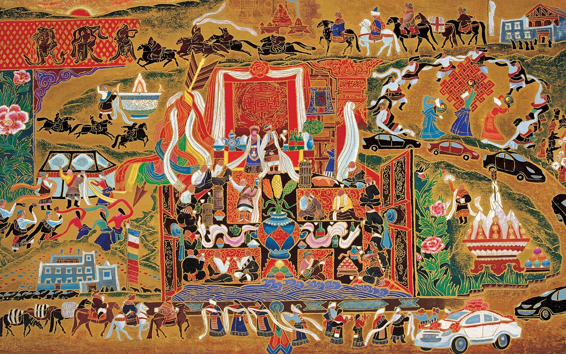1920x1200 Artistic Tibetan Wallpaper 1920x1200