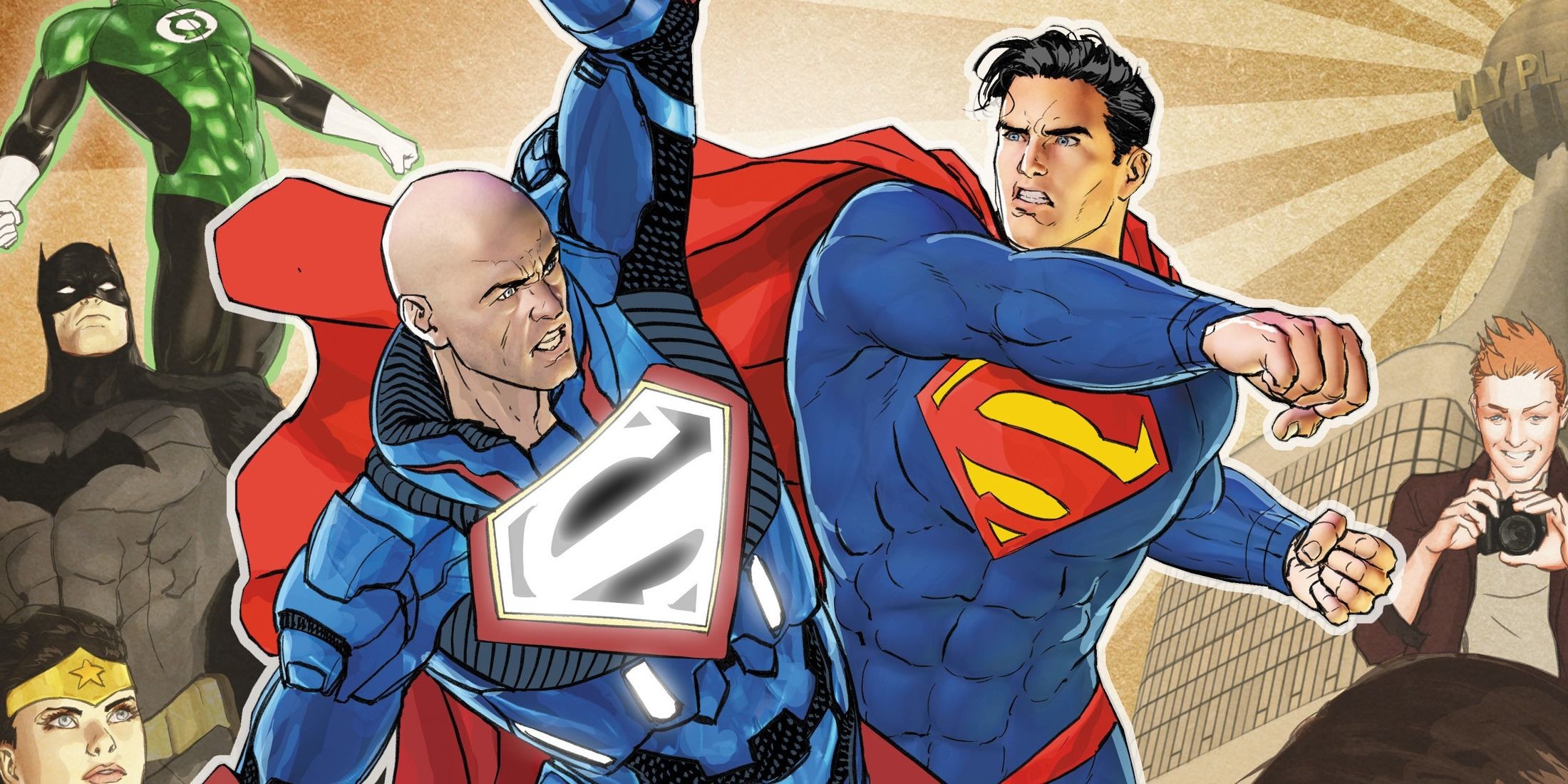 Superman Vs Lex Luthor 2200x1100