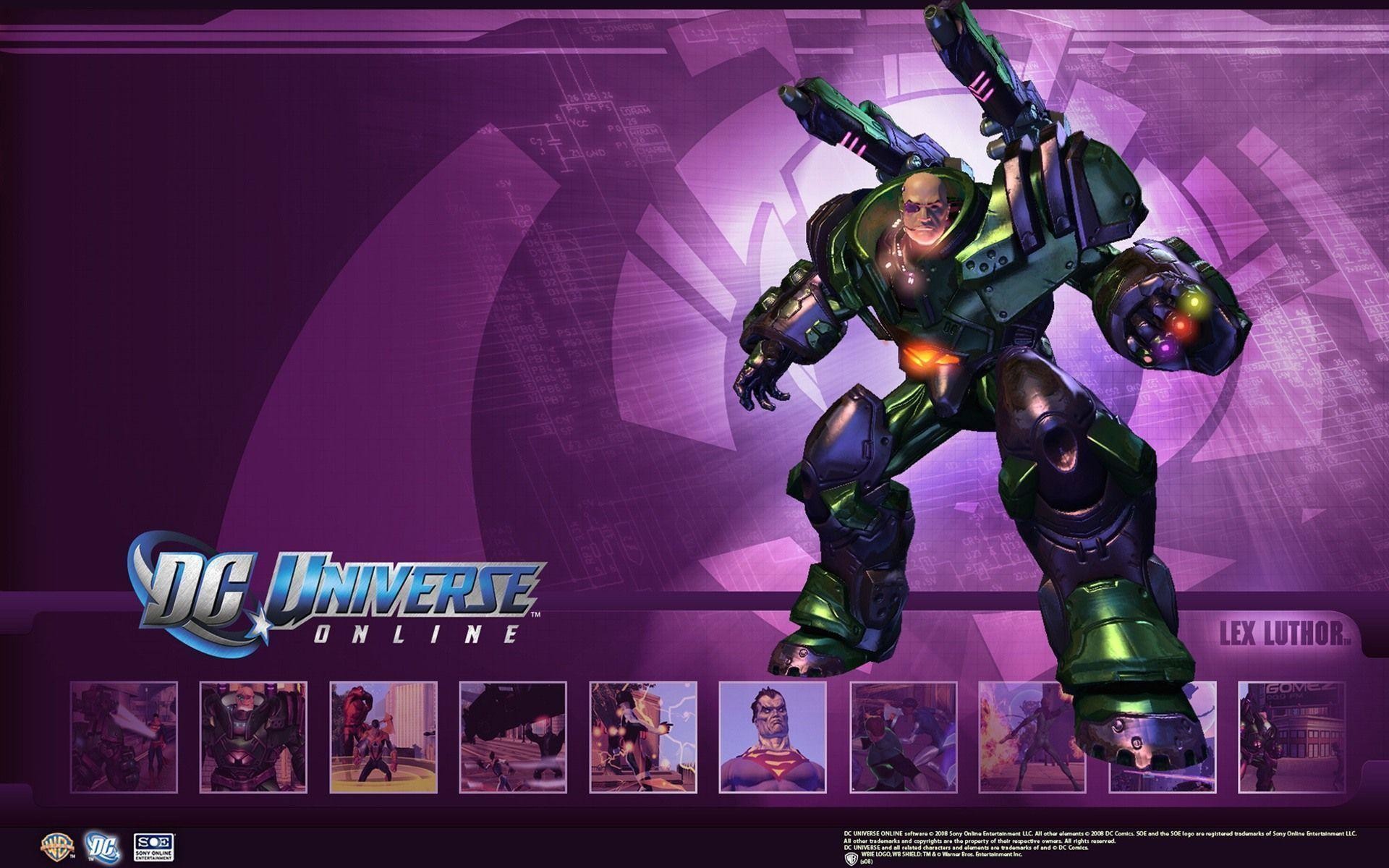 Dc Universe Online Lex Luthor Desktop Wallpaper 1920x1200