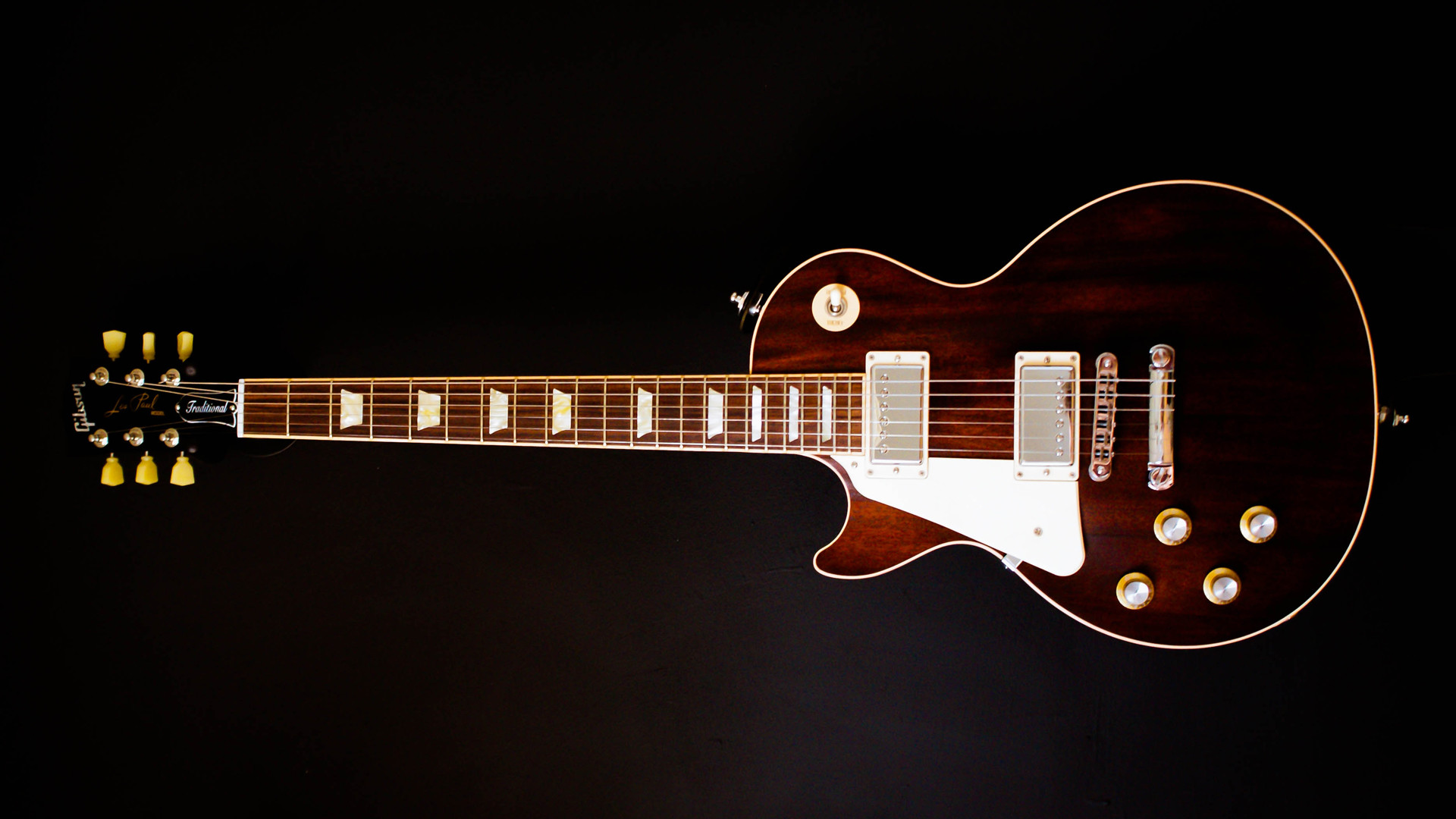 Gibson Les Paul Traditional 2012 Worn Brown 1080x1920 Wallpaper 1920x1080