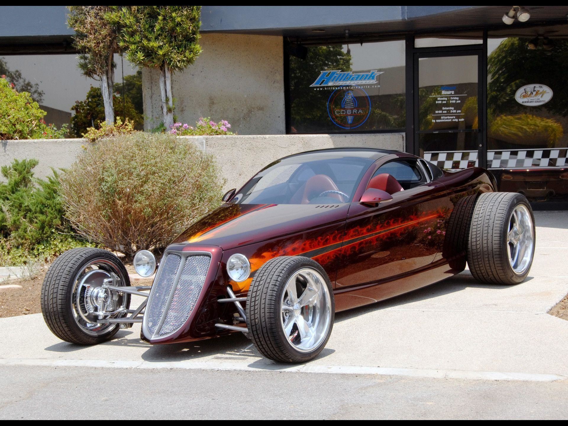 2008 Foose Coupe Side Angle Sidewalk Hd Car Wallpapers 1920x1440