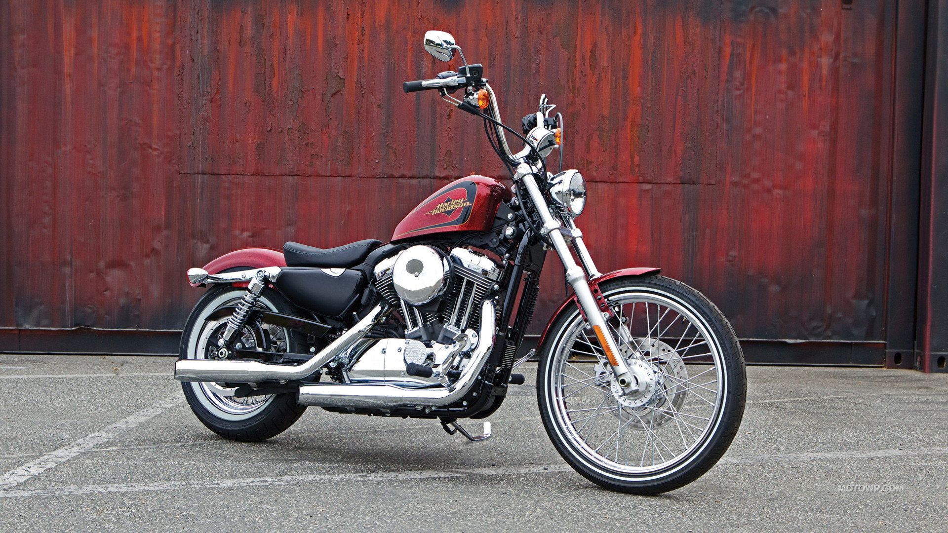 Motorcycles Desktop Wallpapers Harley Davidson Sportster Seventy Two 2012 1920x1080