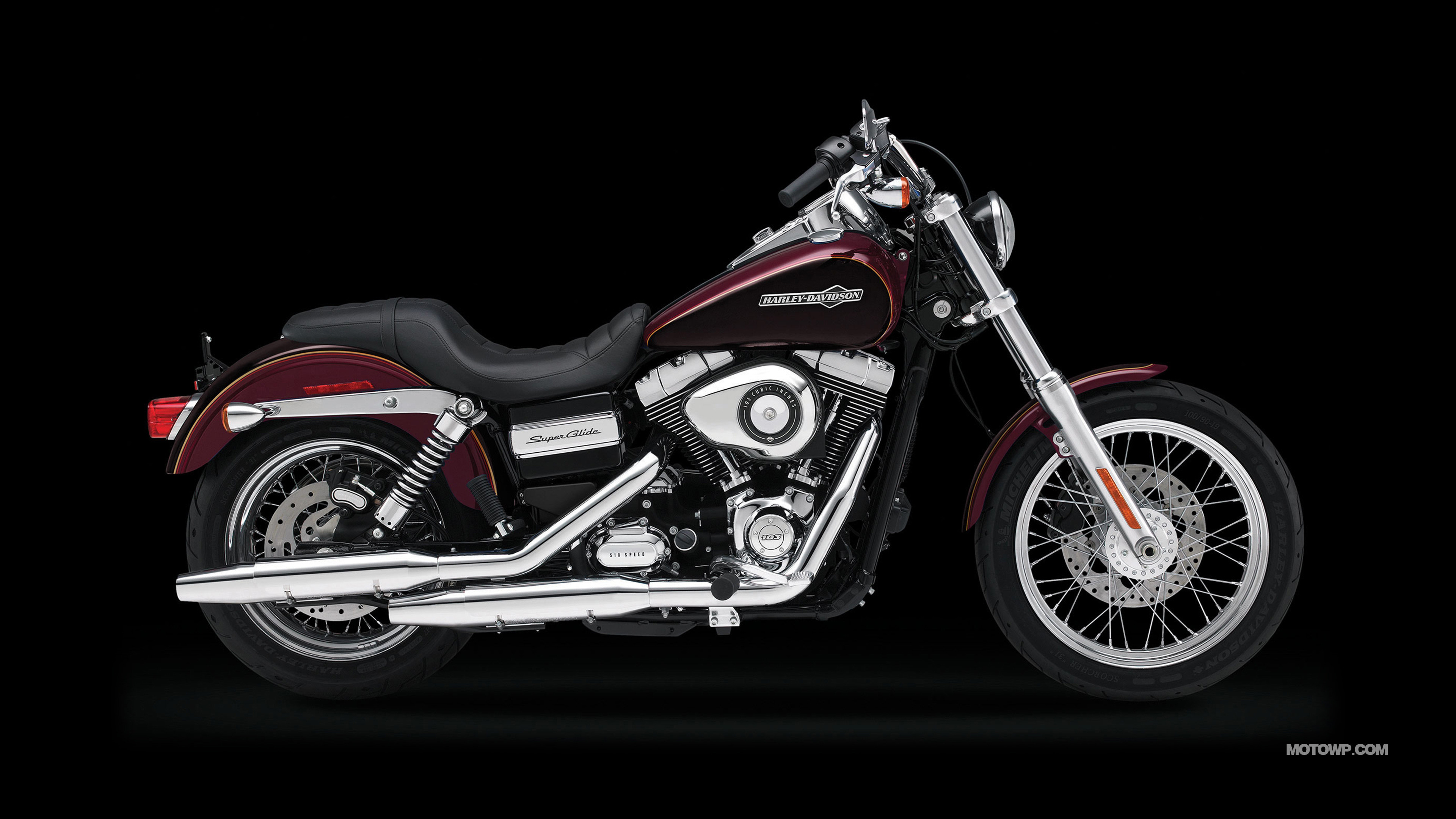 Motorcycles Desktop Wallpapers Harley Davidson Dyna Super 3840x2160