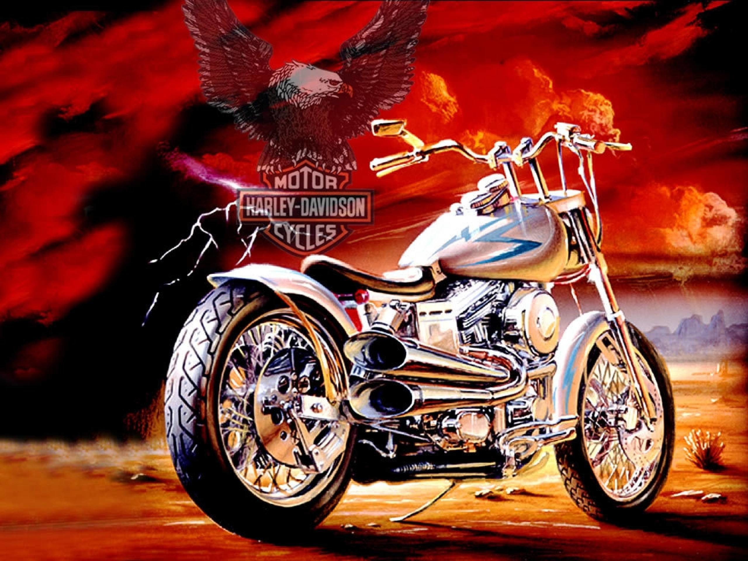 Harley Davidson Wallpaper Desktop Background 2560x1920