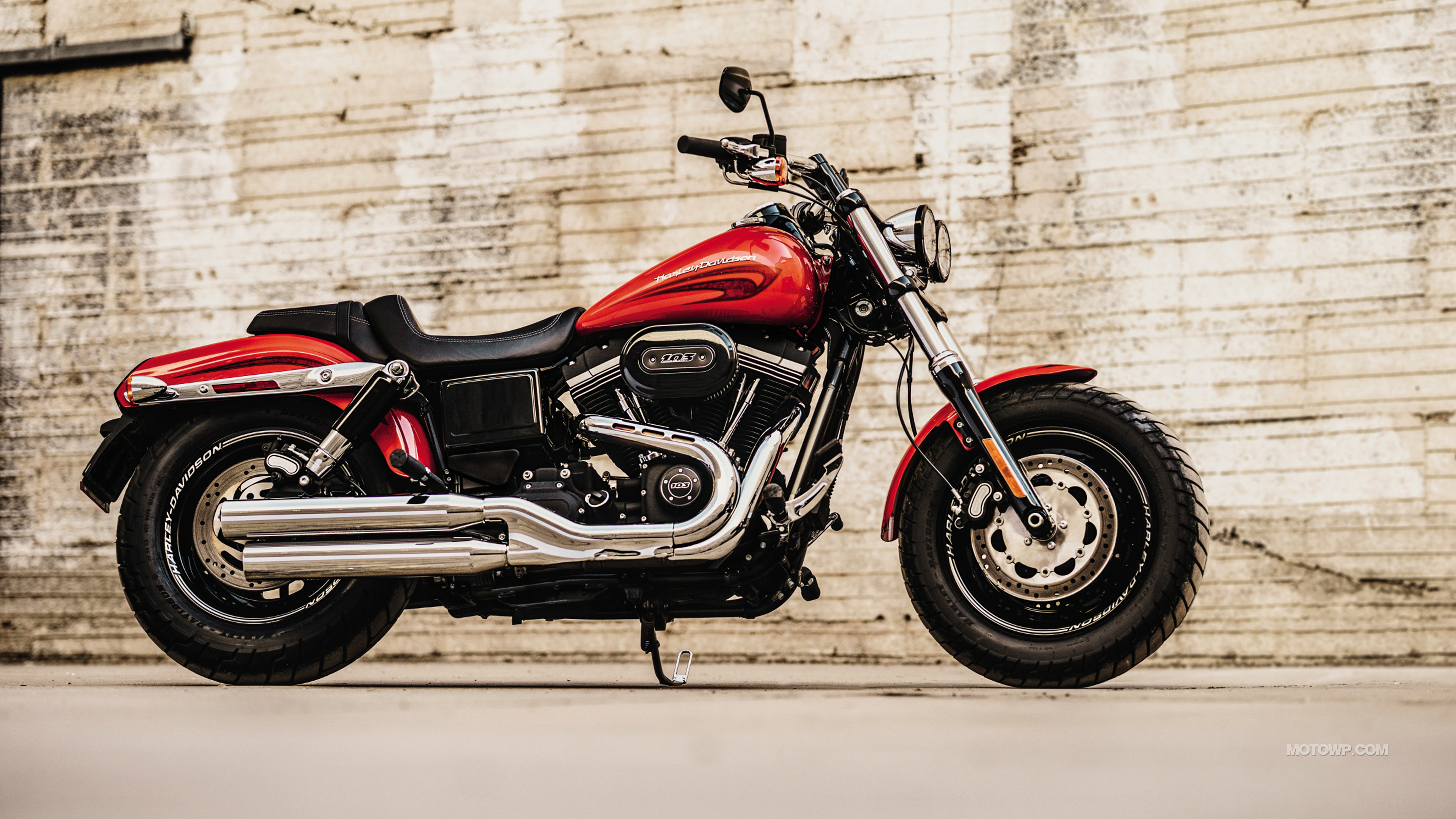 Harley Davidson Dyna Fat Bob 2022 3840x2160