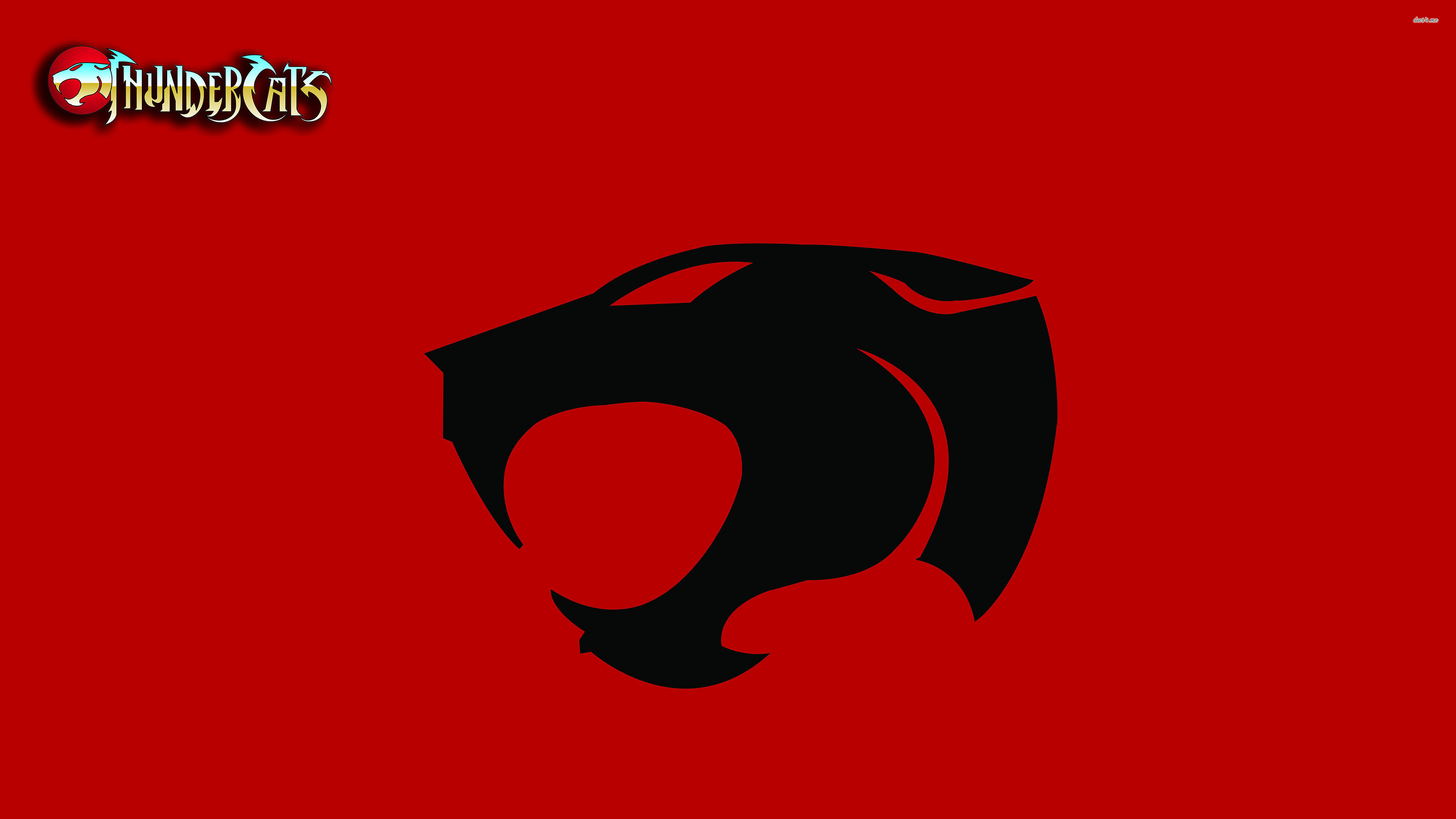 Thundercats Black And Red Logo Wallpaper 3840x2160 3840x2160
