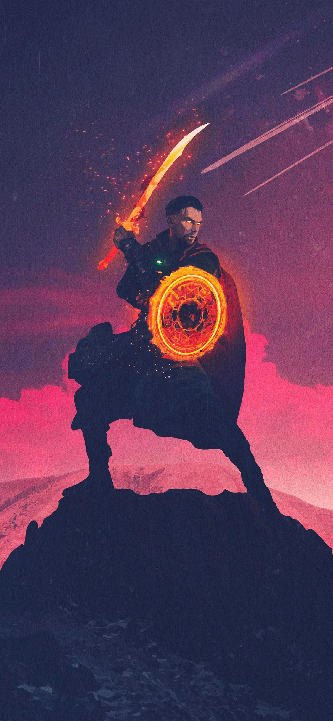 Infinity War Doctor Strange Art Iphone Wallpaper Background 1125x2436