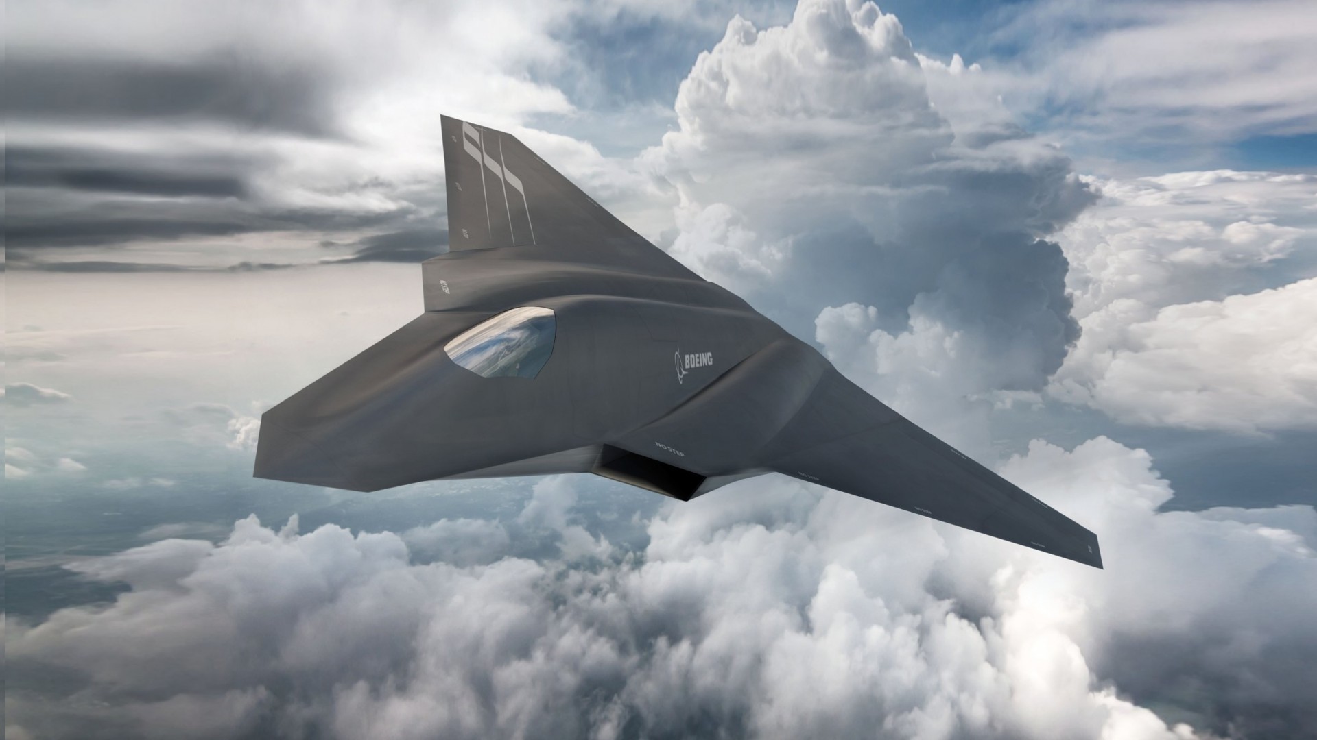 Wallpaper Boeing Fx Fighter Aircraft Concept Us Air Force Hd Military 3347 1920x1080