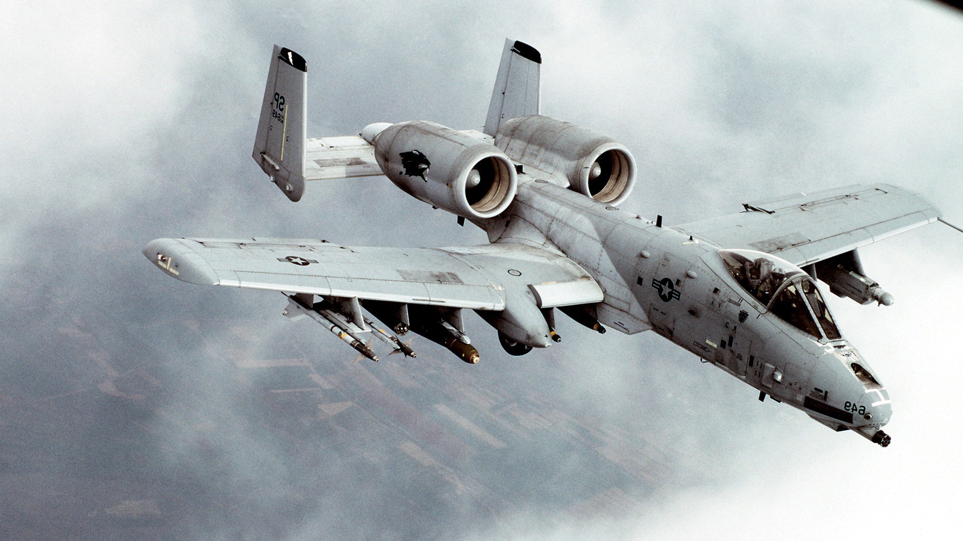 A10 Warthog Airplane Military Aircraft Aircraft Jet Fighter Machine Gun Bomber Wallpapers Hd Desktop And Mobile Backgrounds 1920x1080