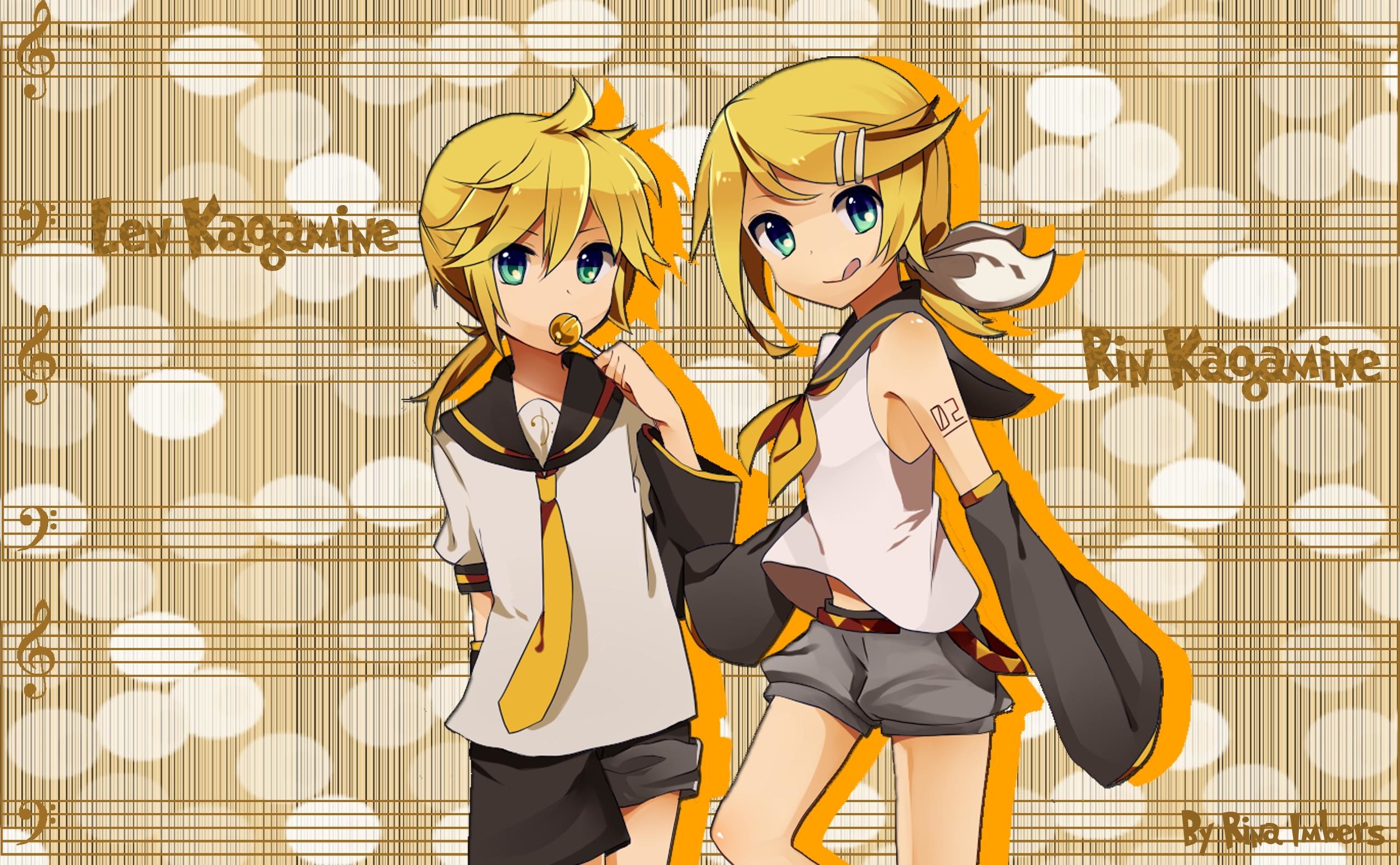 Rin Kagamine Hd Desktop Wallpapers For Widescreen High Definition 2560x1582