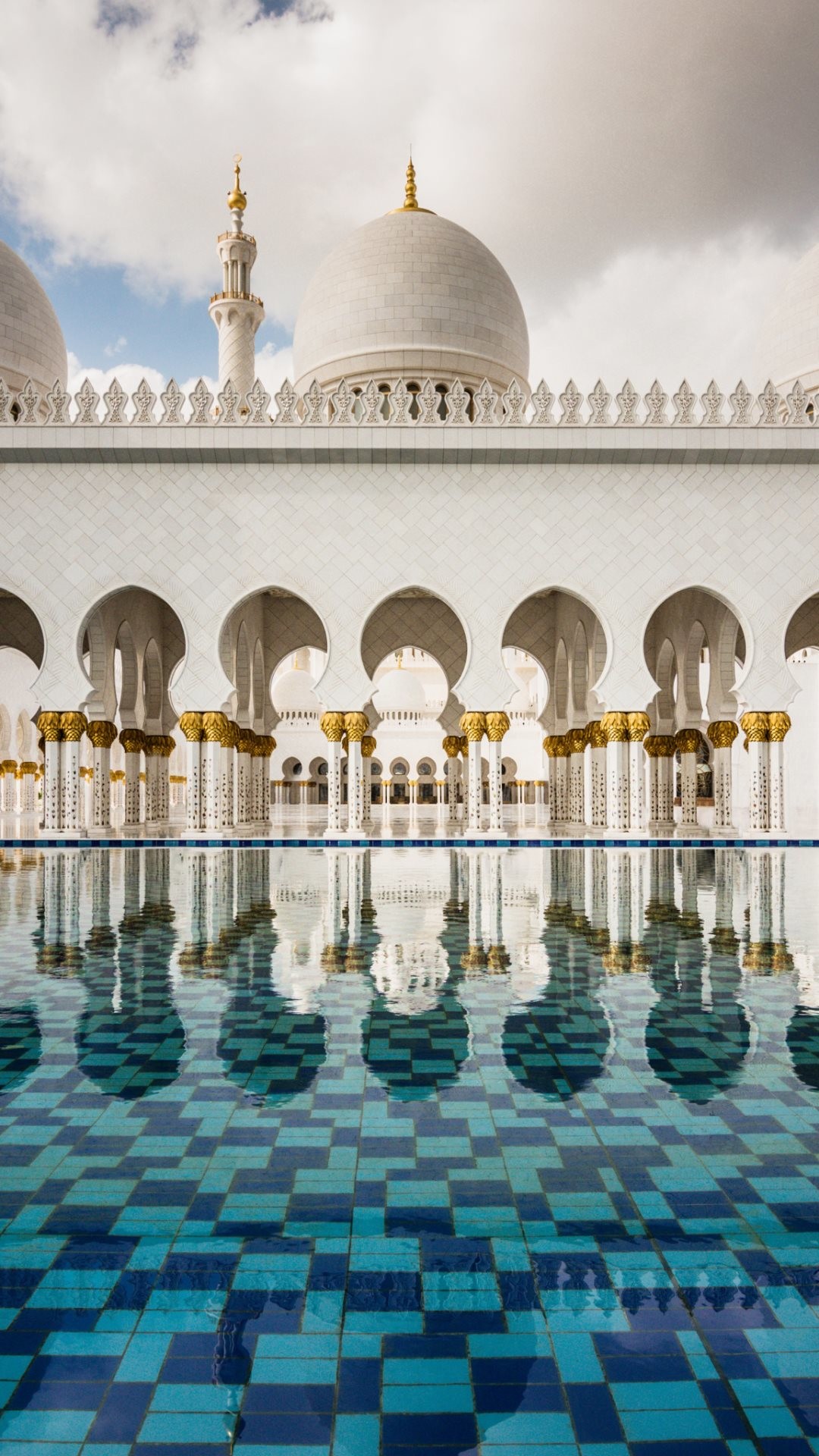 4k Hd Wallpaper Sheikh Zayed Mosque In Abu Dhabi 1080x1920