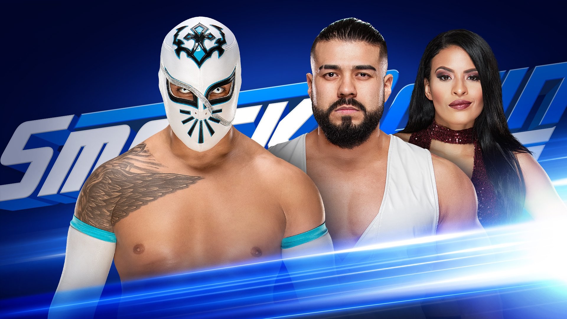 Sin Cara Goes One On One With Andrade Cien Almas Next Tuesday On Smackdown Live 1920x1080