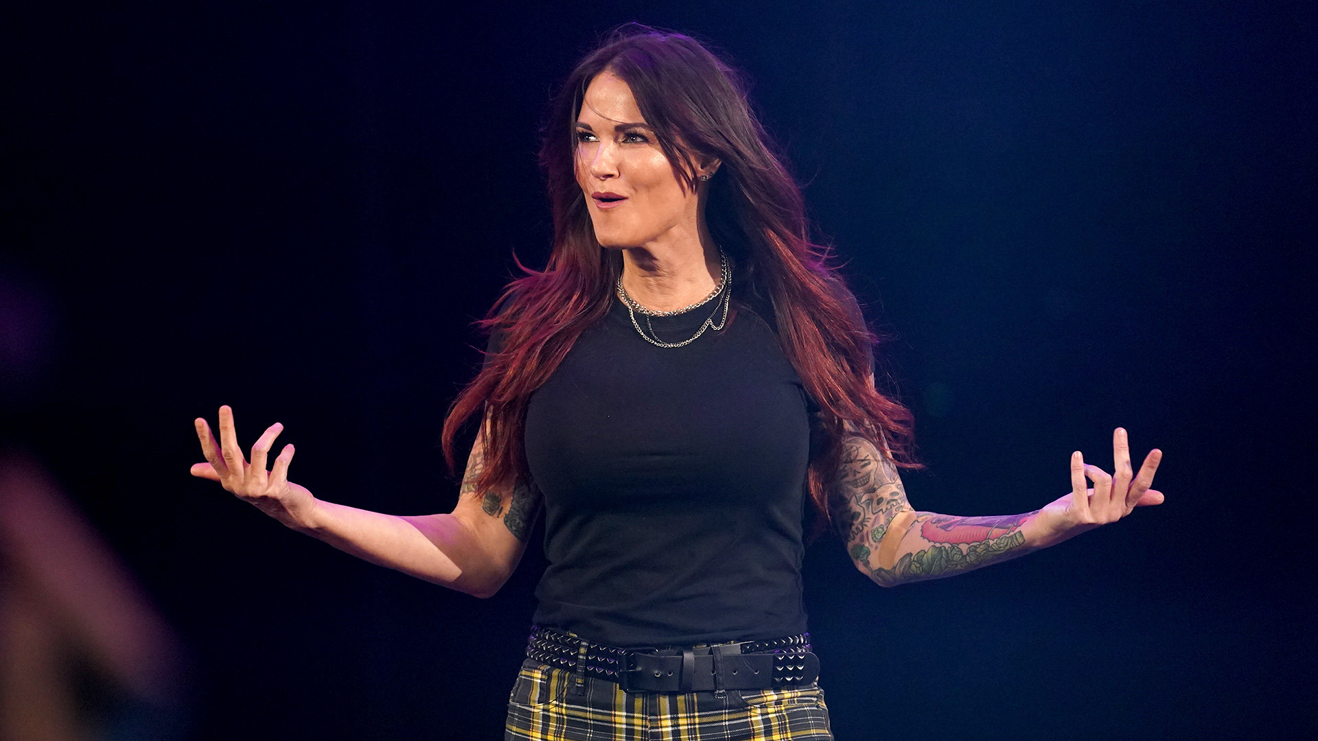 Lita Returned After Alexa Bliss Amp Mickie James Challenged Trish Stratus To A Tag Team Match At Wwe Evolution 1920x1080