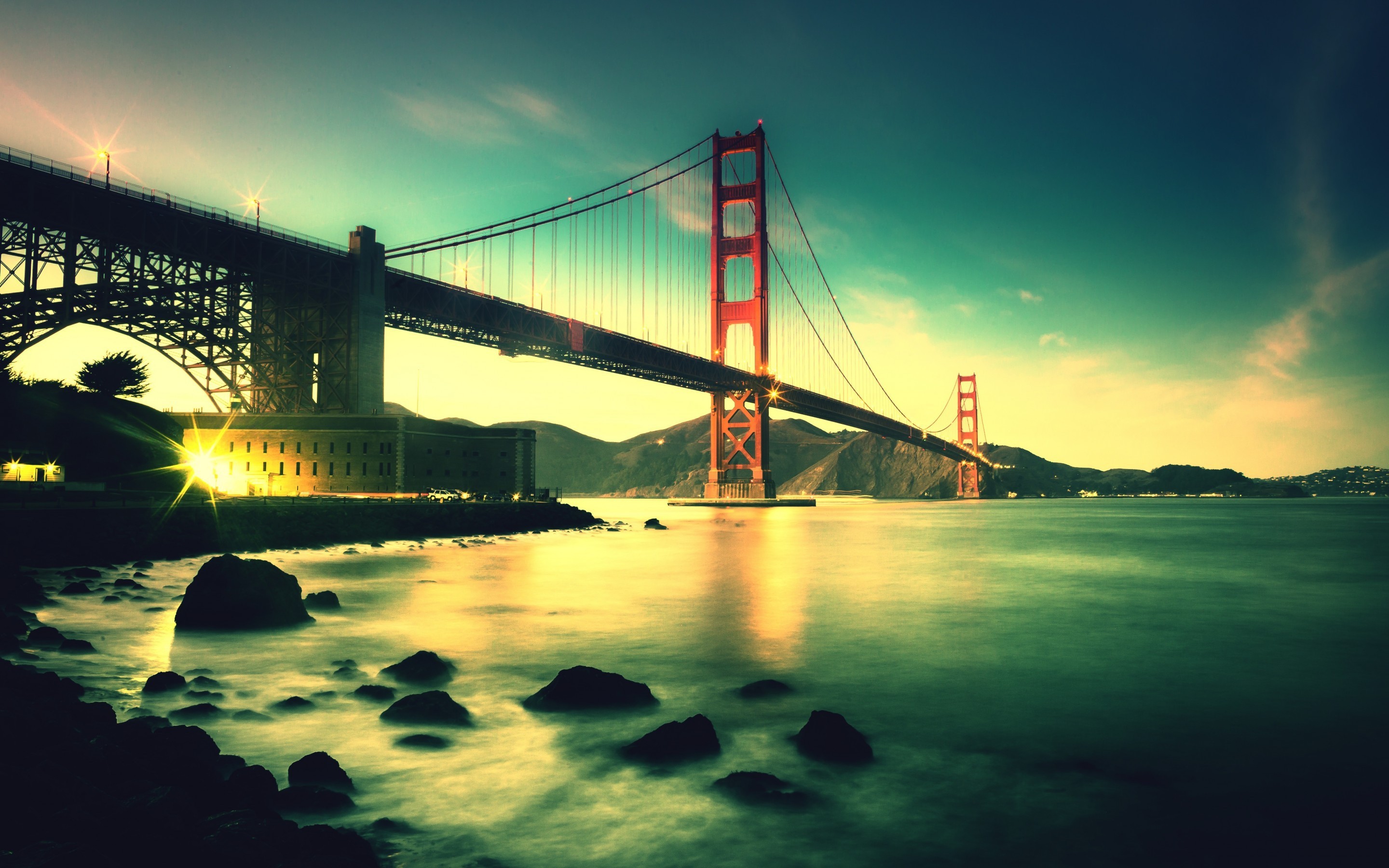 San Francisco Bay Bridge Wallpaper Thumb 2880x1800