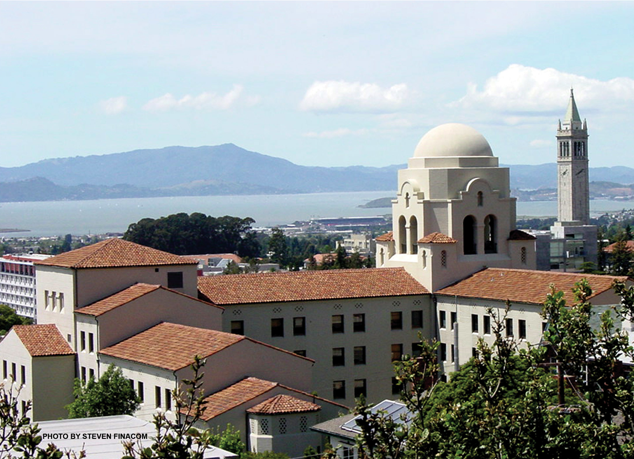International House Uc Berkeley With Sf Bay And Campanile In Background Photo By Steven Finacom 2175x1575