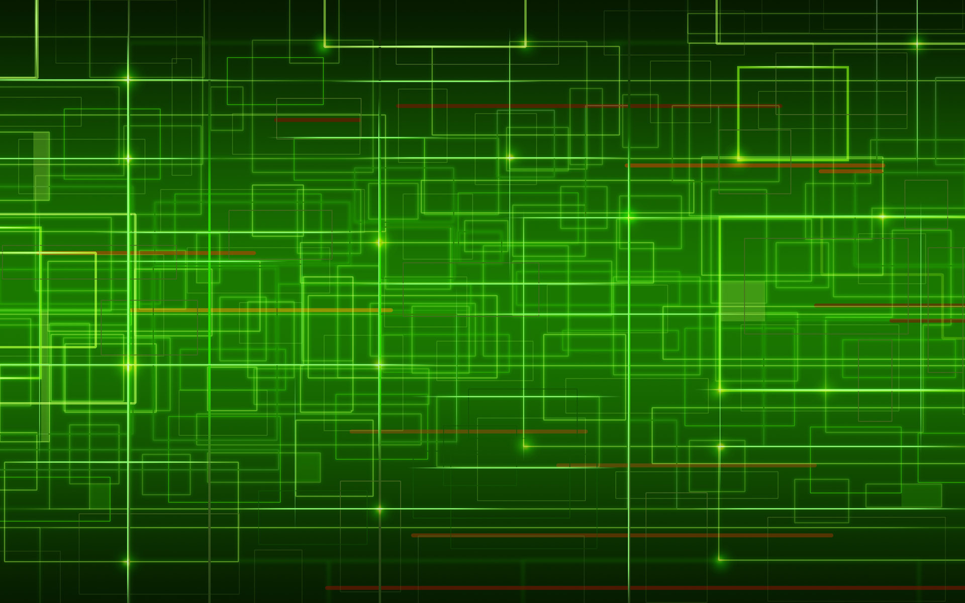 Abstract Green Network Background 1920x1200
