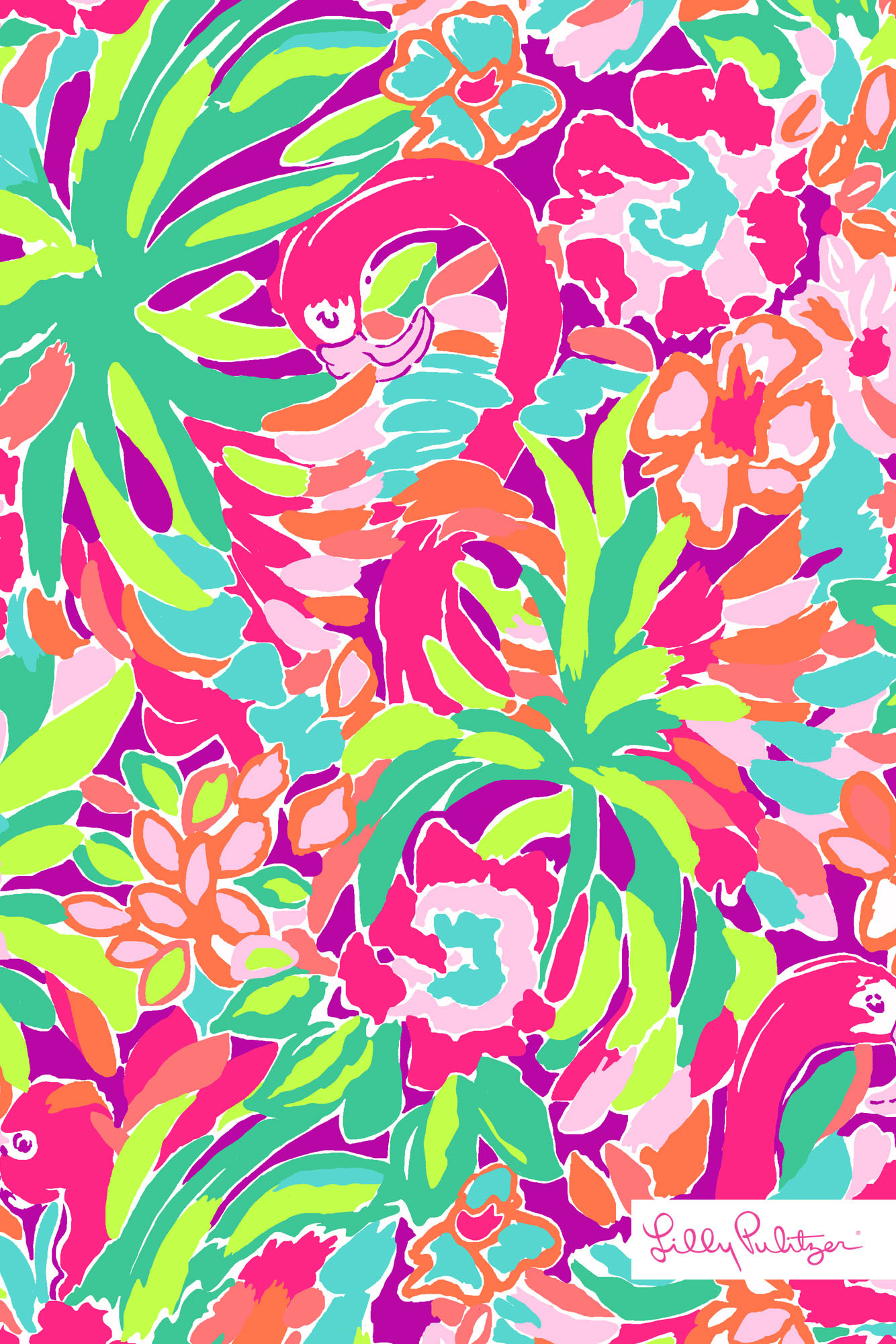 Lilly Pulitzer Lulu Wallpaper For Iphone 1334x2001
