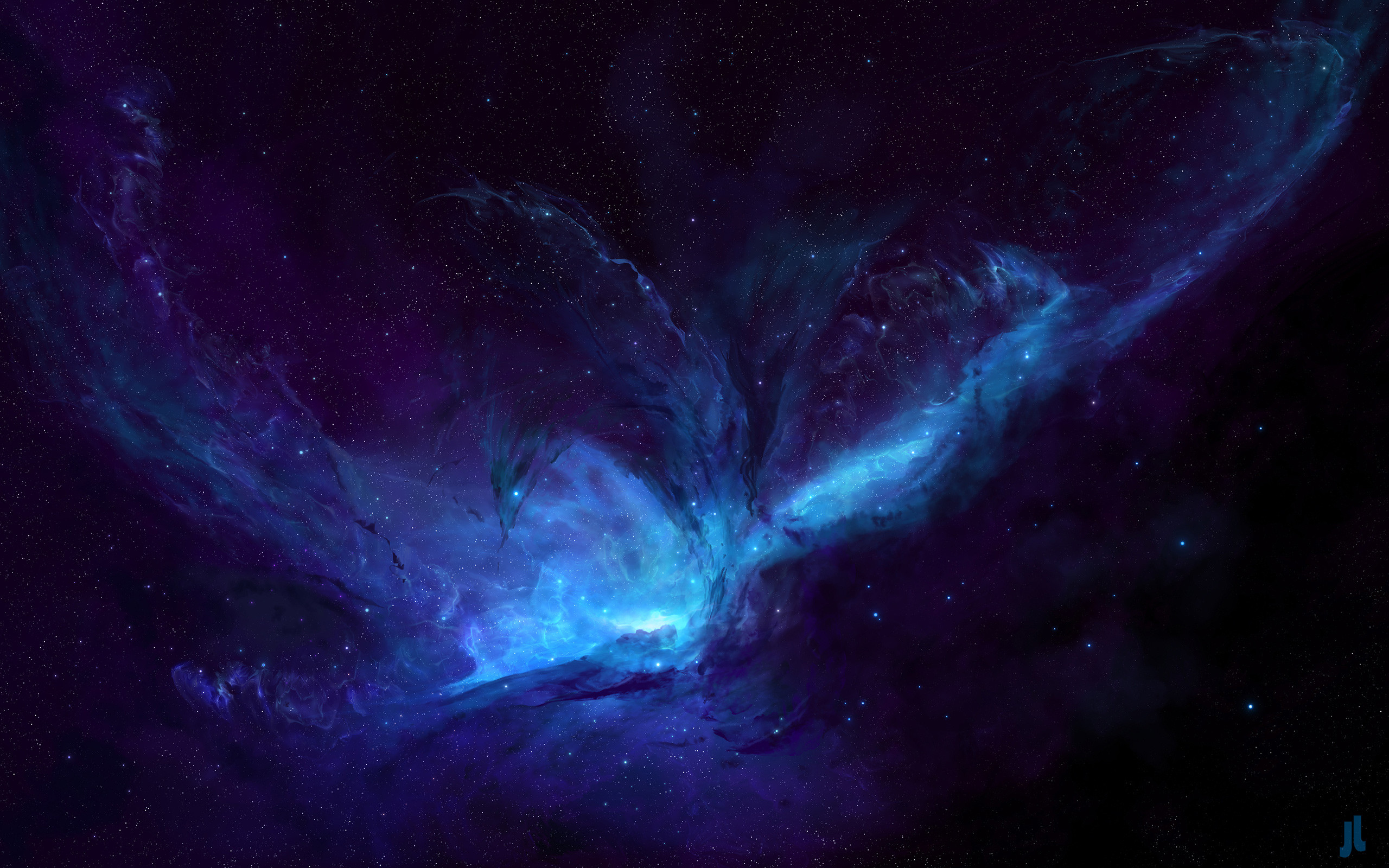 Space Nebula Wallpaper 2560x1600