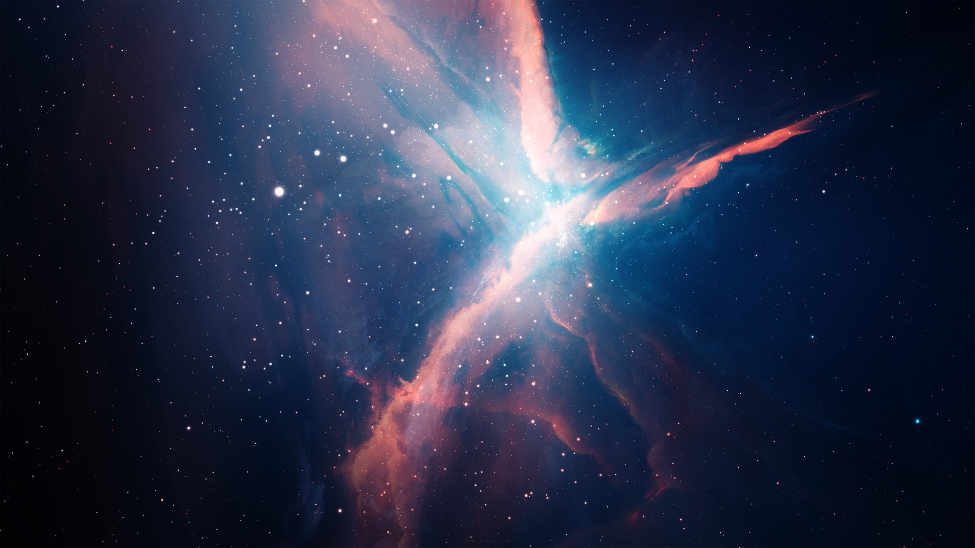 Space Nebula Wallpaper 1920x1080