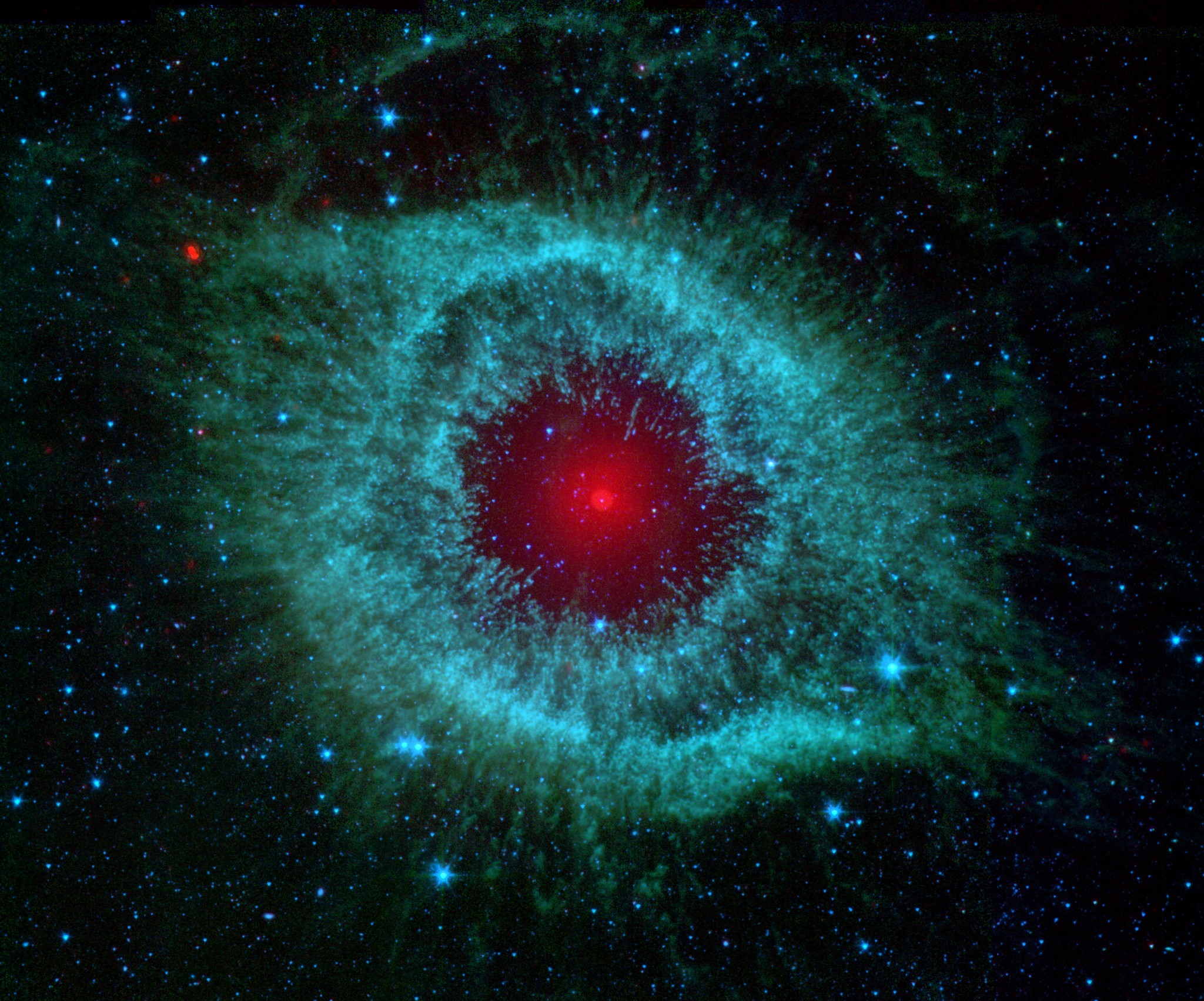 Desktop Wallpaper Deep Space Nebula 2048x1703