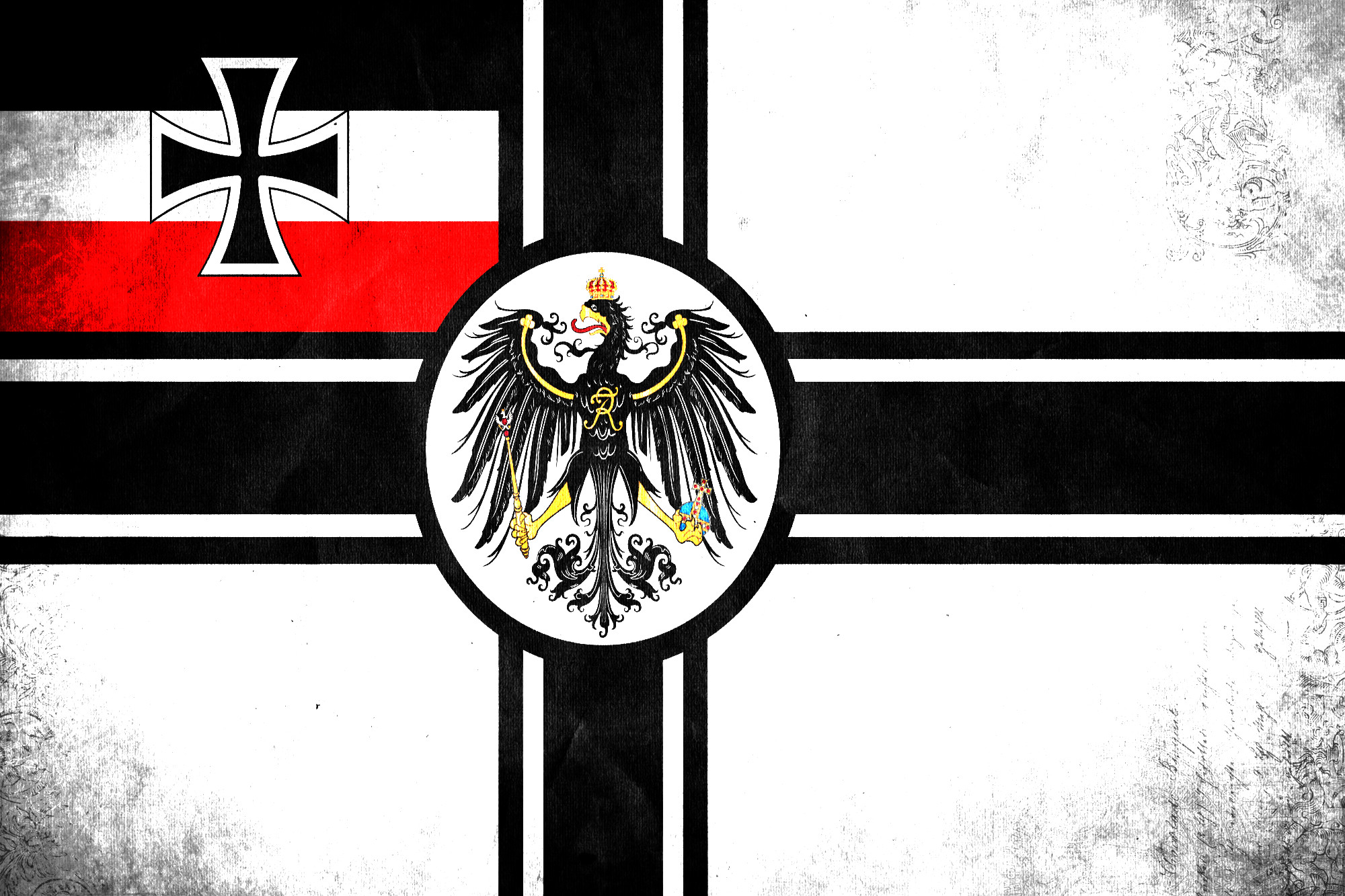2000px German Imperial Flag By Ironknight By Ironknight0081 2000x1333