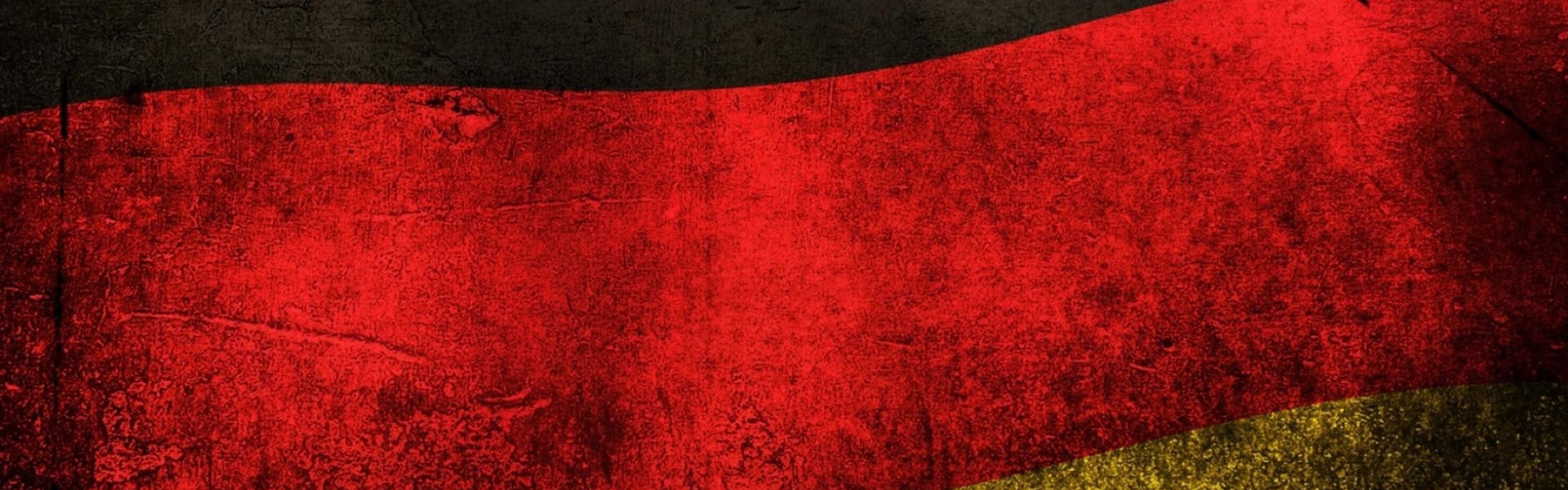 3840x1200 Wallpaper Germany Flag Background Lines Scratches 3840x1200