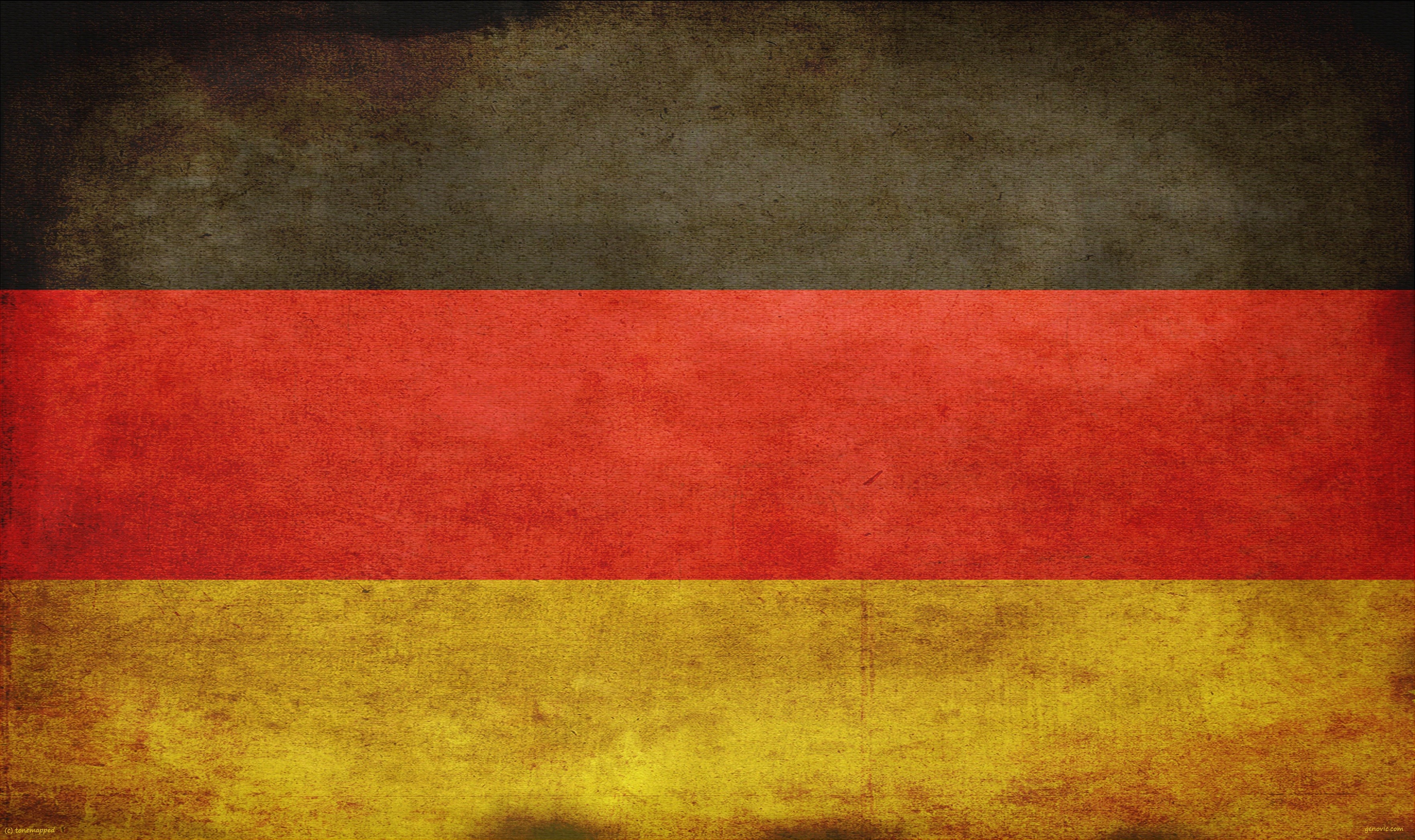 German Flag Wallpaper 3528x2095